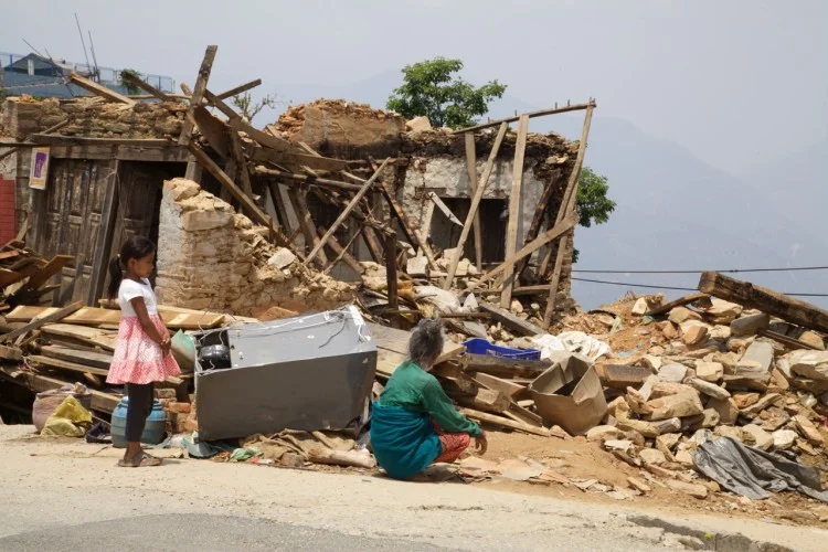 Grandmother and granddaughter still at a loss over where to begin two weeks after the April 25 earthquake in Nepal.