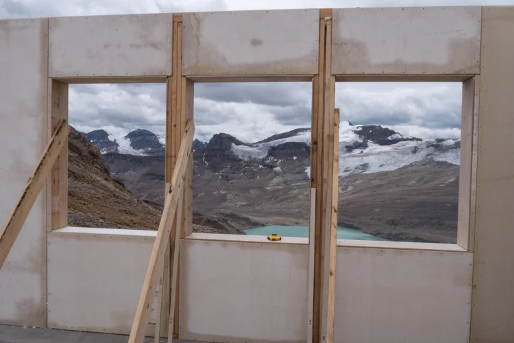 The view from the first floor windows. Photo by Will Schmidt.