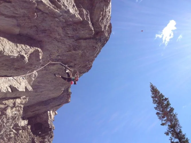 Grassi Lakes training session.