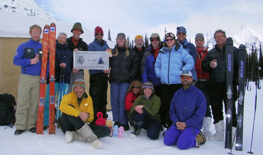 Moberly Pass ’06 – a bit of a party.