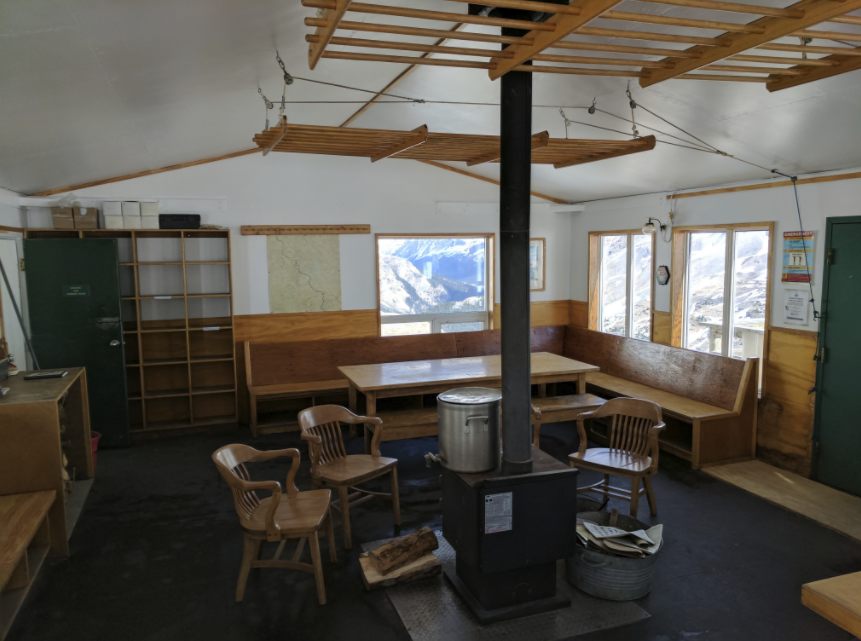 Bow Hut with a fresh coat of paint + renos. Photo by Nicole Larson.