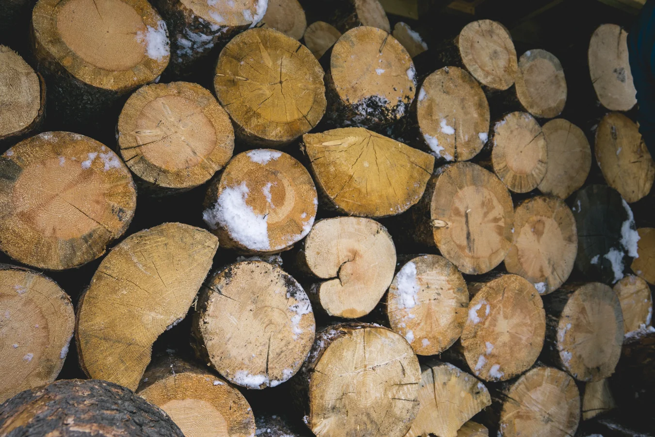 A satisfying wood pile!