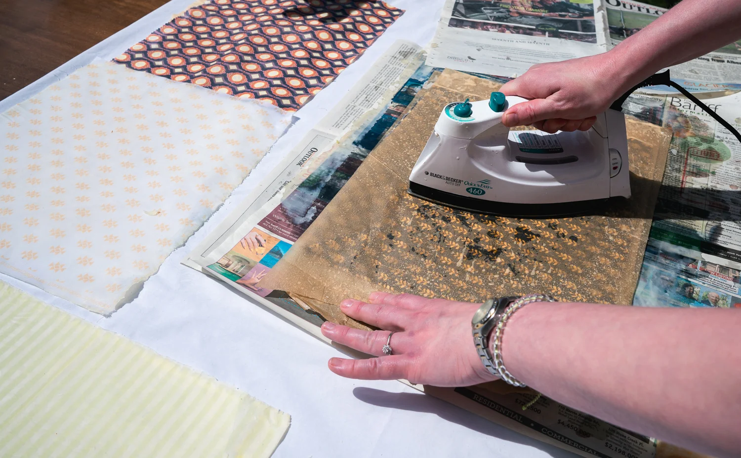 Beeswax wraps with Bear Minimum.