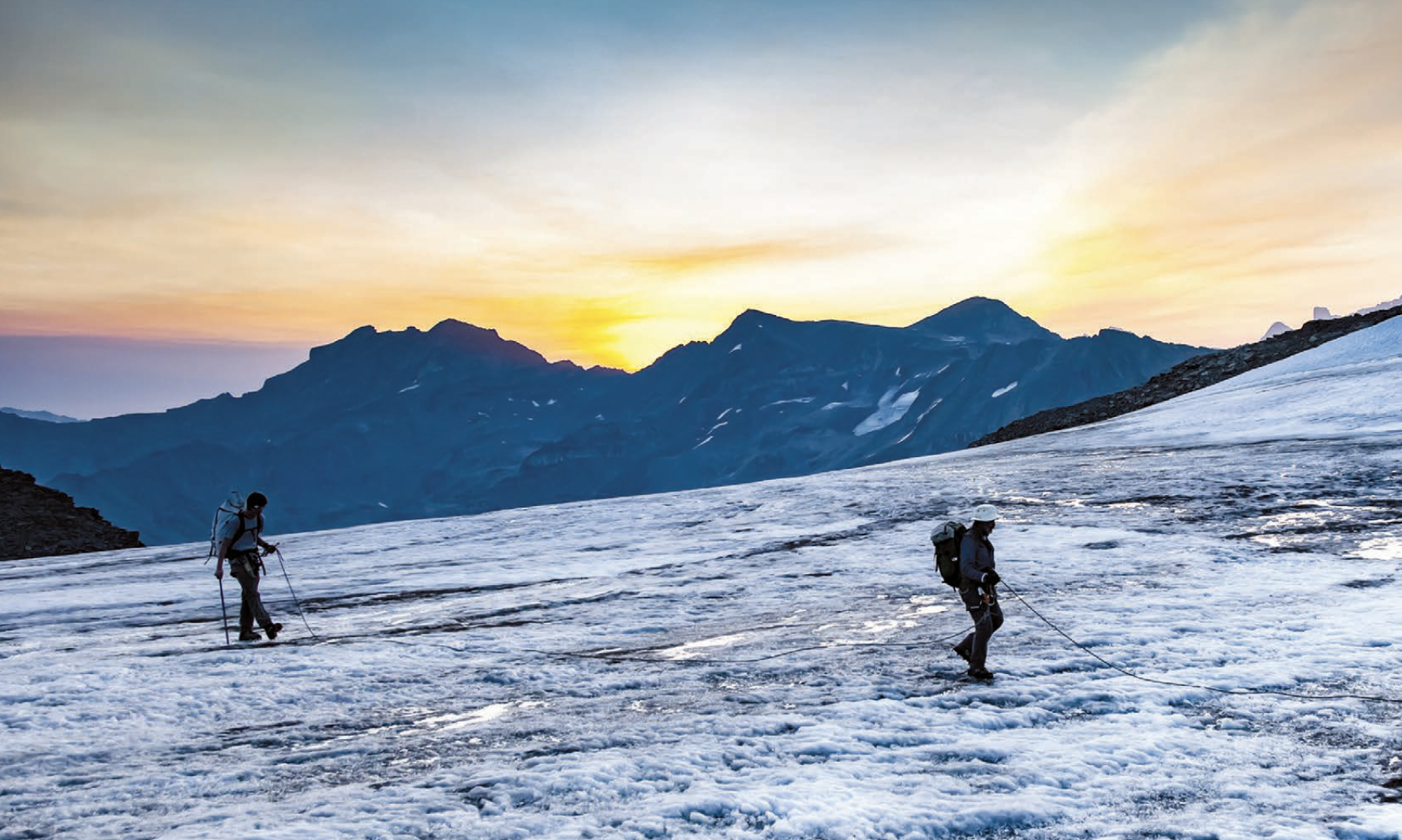 Mountain Safety: Glacier travel and crevasse rescue for two-person teams