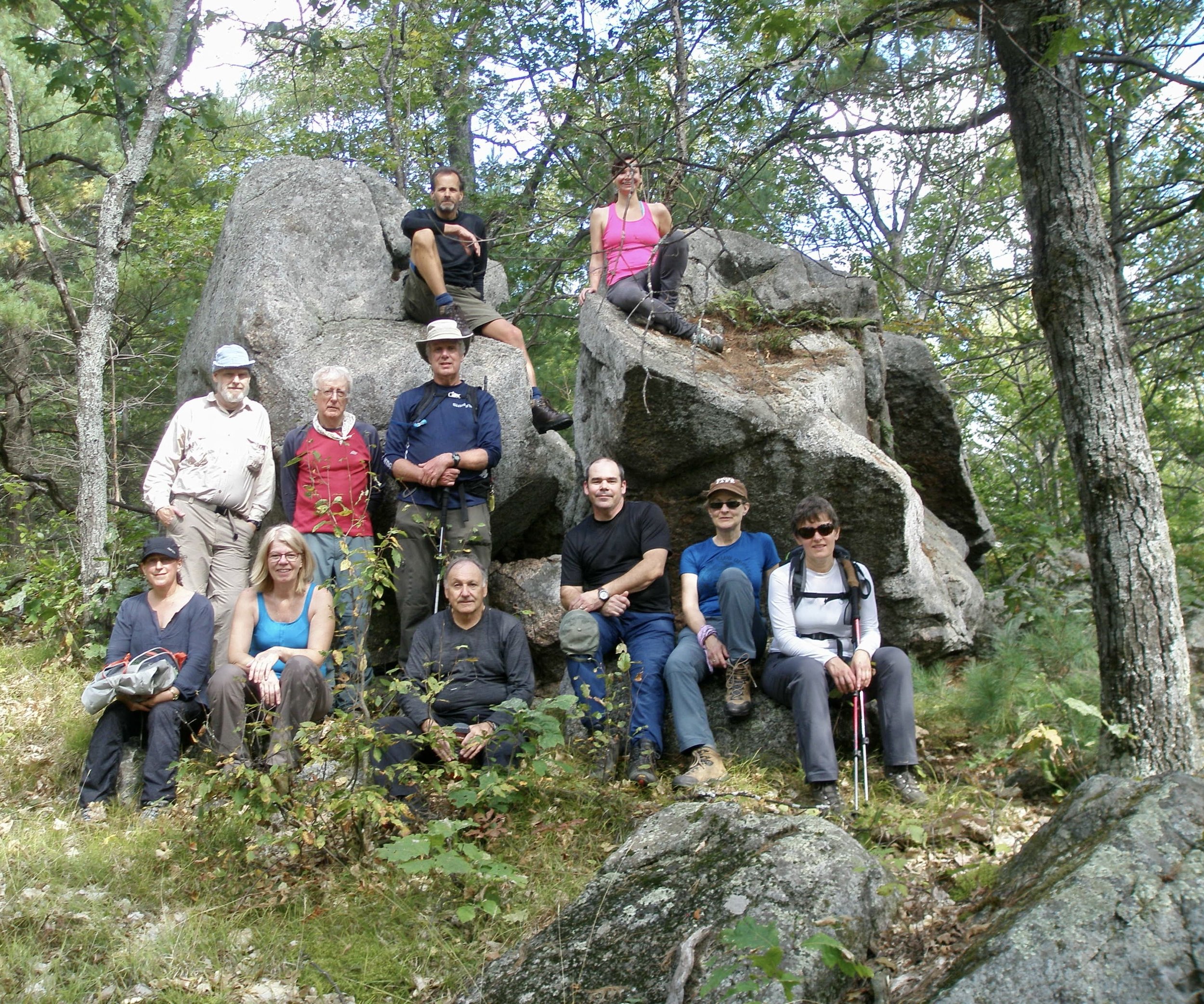 Randonnée au parc de la Gatineau. Photo Darrel Newman.