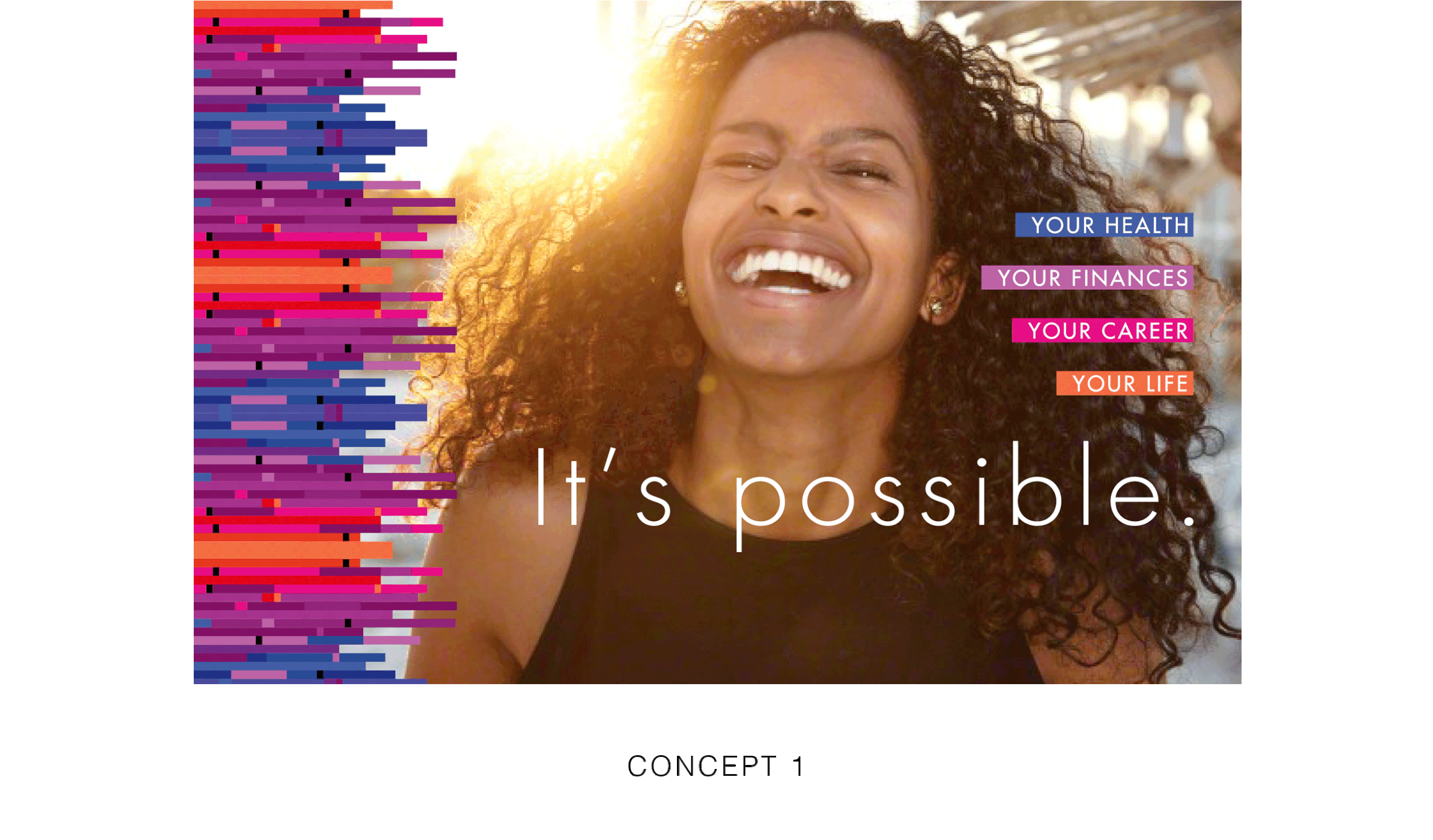  Three basic directions were pitched to see what spoke best to what the employee experience was and what they wanted it to be.&nbsp; 