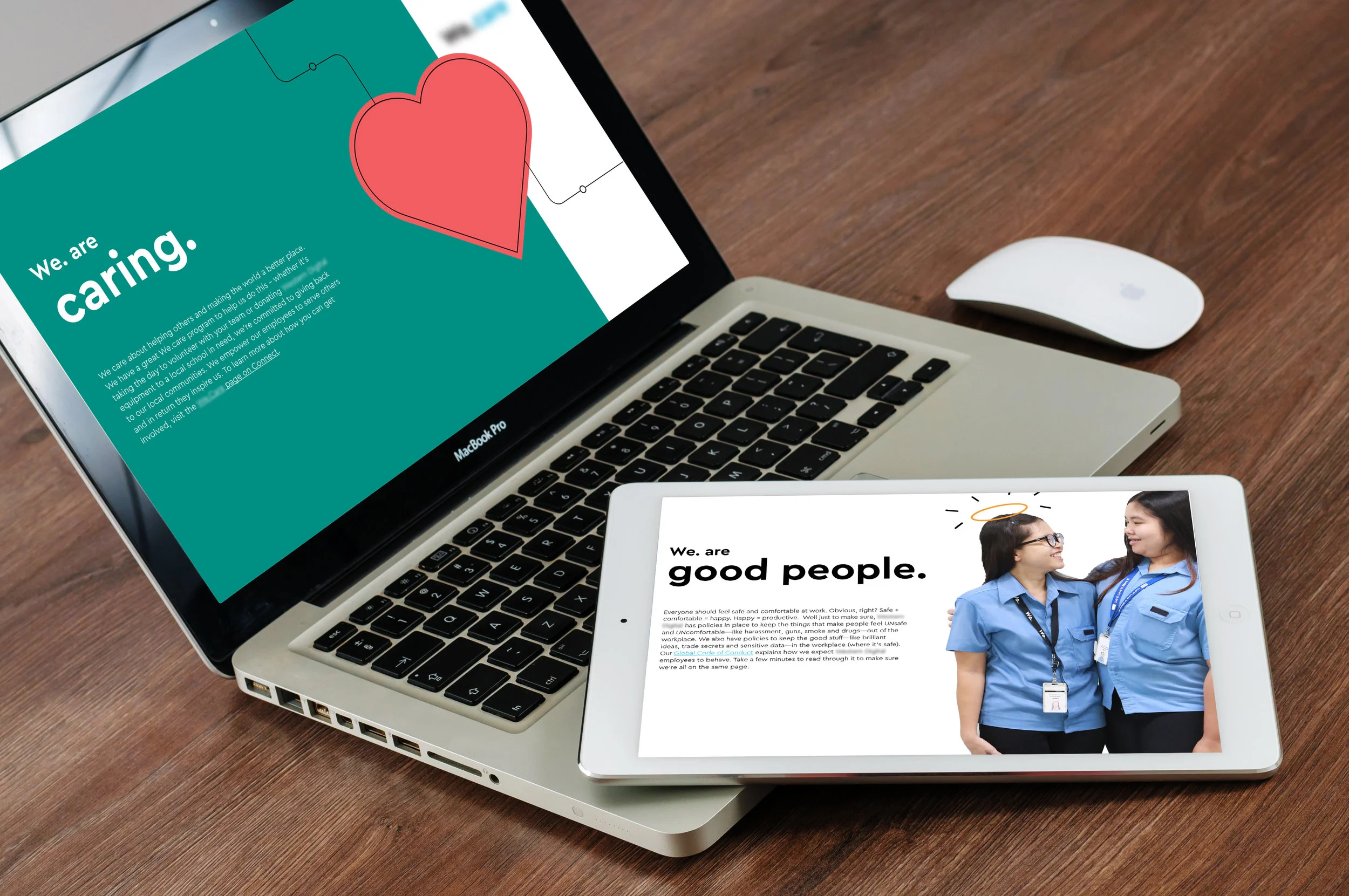    The guidebook was designed to be distributed as both a PDF and a printed booklet, depending on office size and location. 