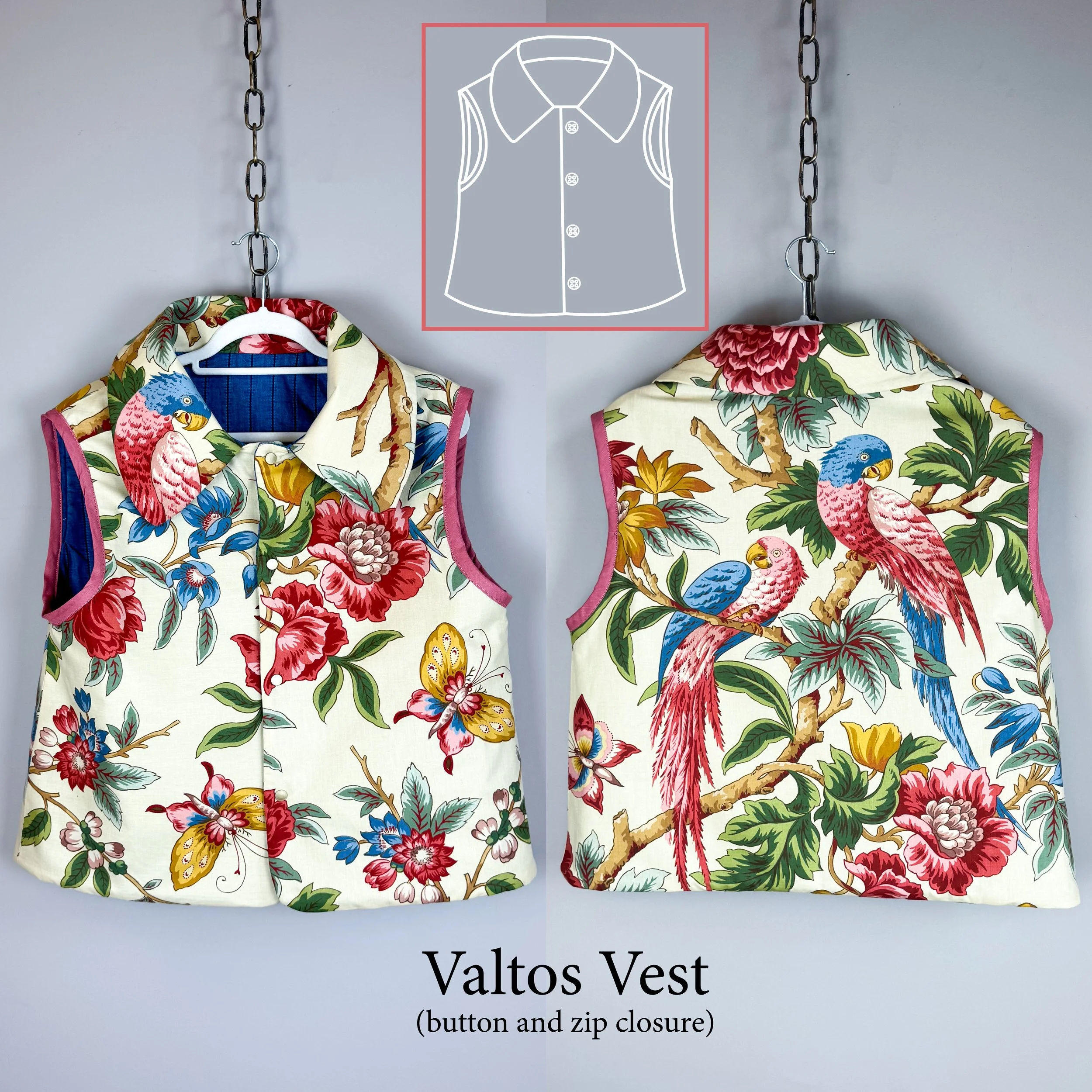 Valtos Vest Sewing Pattern
