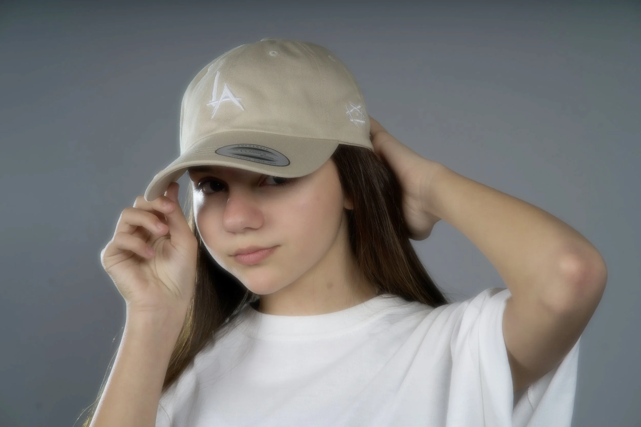 The Pentagon LA Cap - (KHAKI) ART MUSIC CULTURE LOS ANGELES