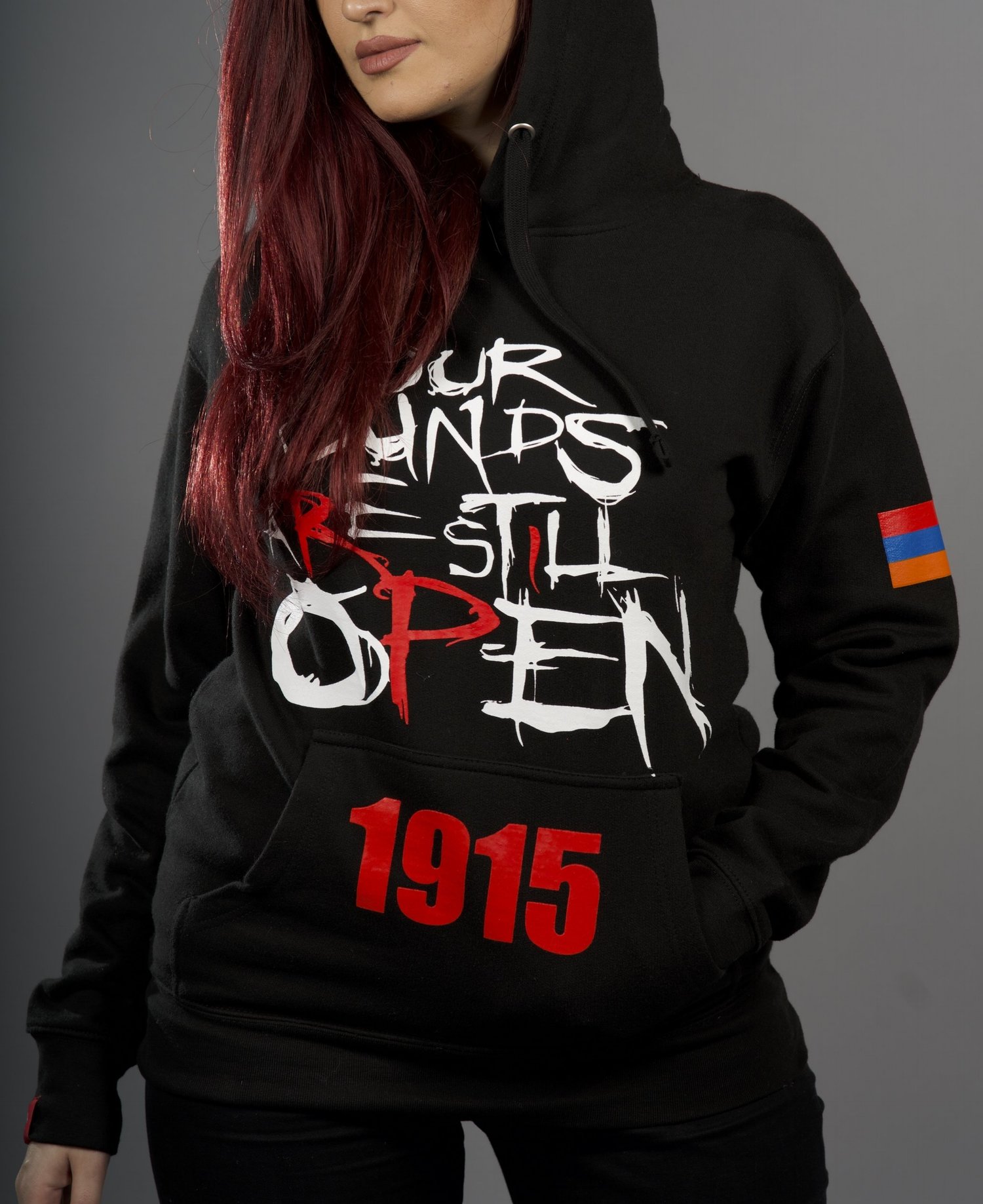 Open Wounds 1915 - Classic Hoodie Armenian Genocide Clothes