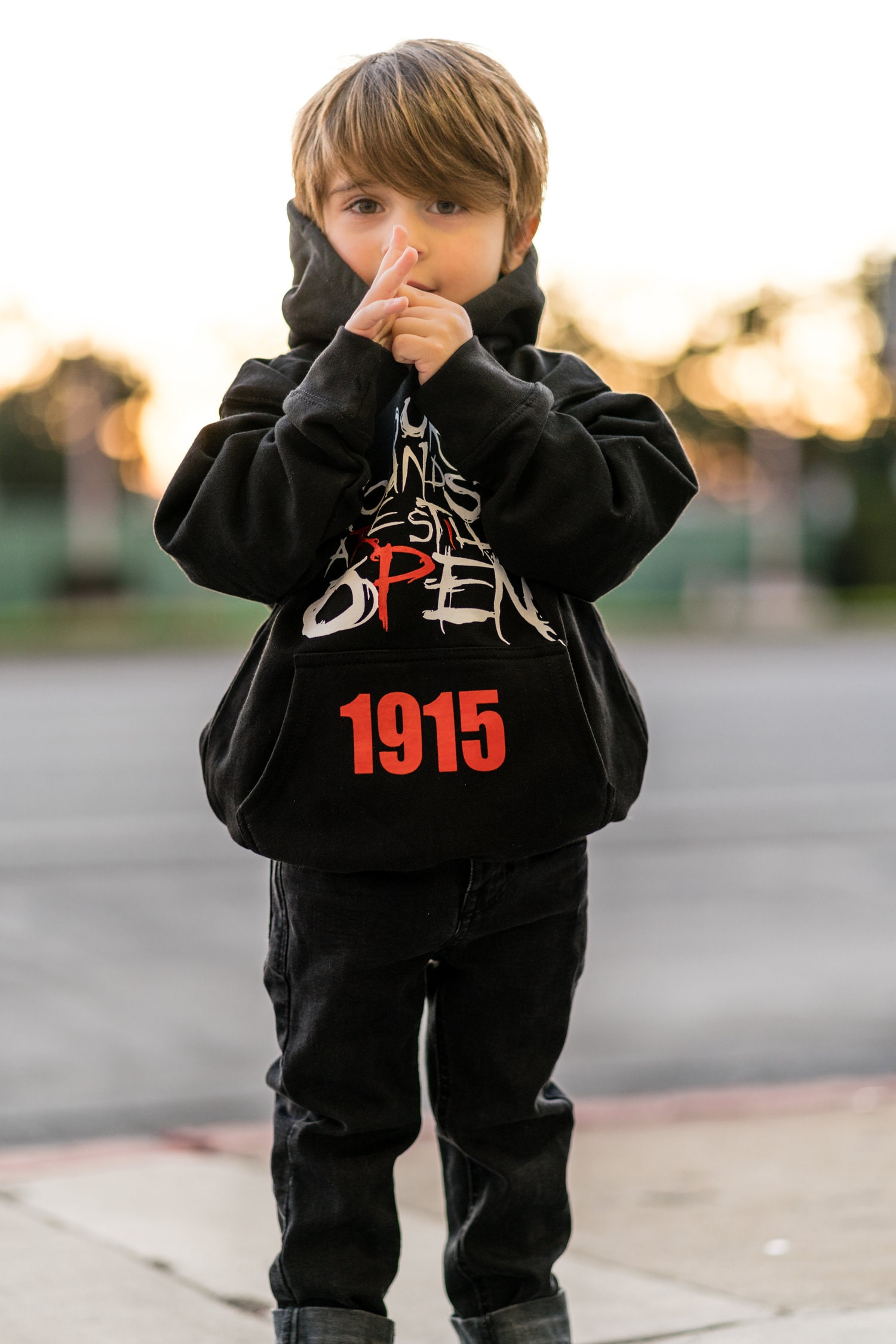 Open Wounds 1915 - Kids Hoodie Armenian Genocide Clothes