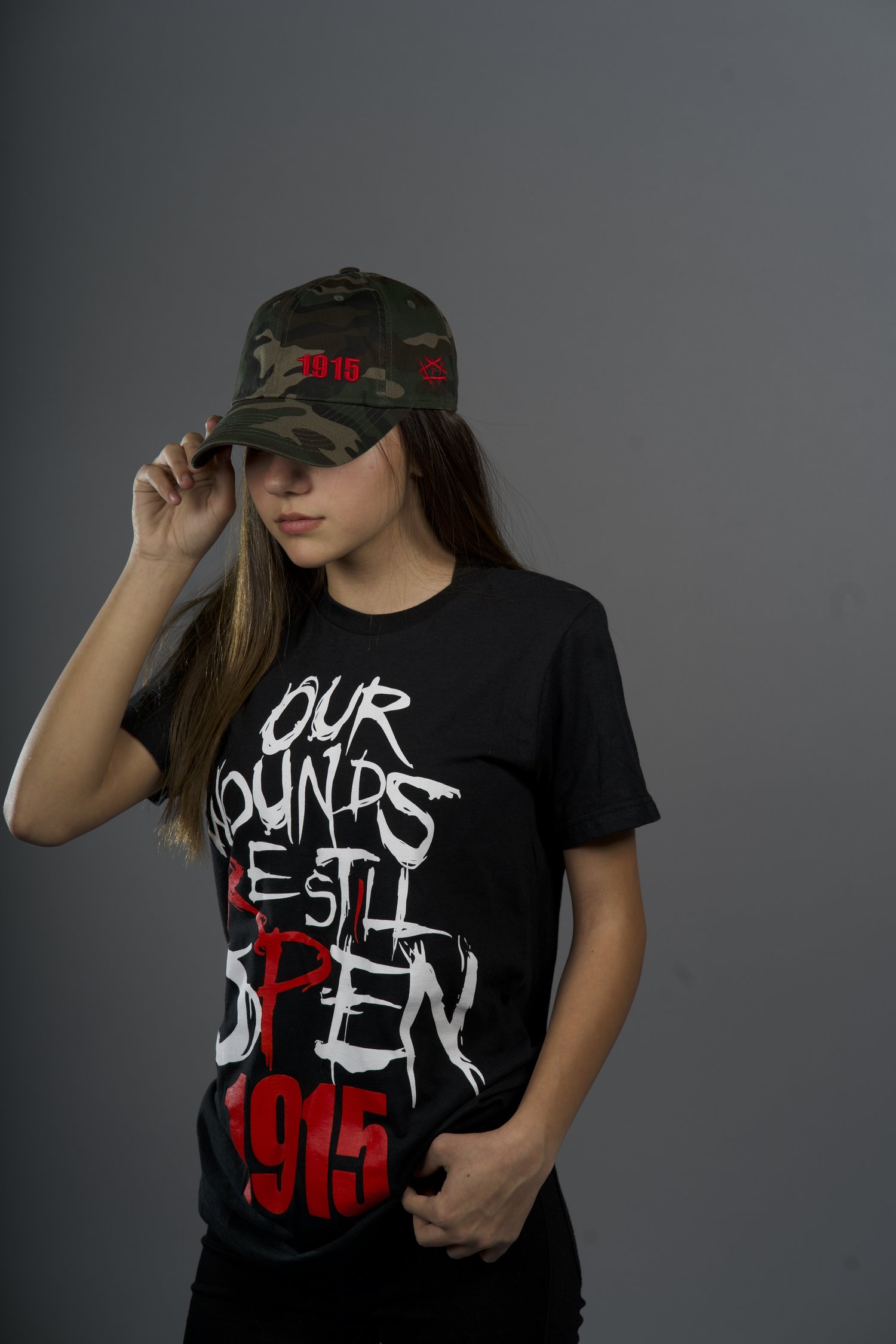 Open Wounds 1915 Cap - Camo w/ Red or Black Armenian Genocide Clothes