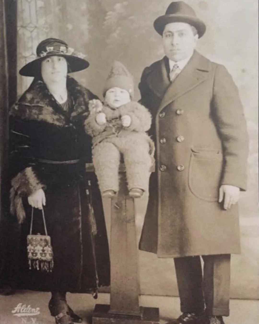 Story by a great grandchild of a survivor. • "My great grandmother, Arzoon, was born and raised in the Armenian village of Havav in Palu turkey. She was around the age of 18 or 19 in 1915. She was married with a newborn baby. She lost her entire family to the genocide with the exception of a brother and sister who were already in America. She was sent on the death march with her mother and her baby. Her mother died on that March. The only hope she had for her baby daughter to survive was to leave her in a shady spot and hope someone would find her and take her in. She lived the rest of her life never knowing the fate of her daughter. Arzoon survived the walk to Syria where a family of strangers gave her shelter. I believe she ended up in an orphanage where she was eventually found by Haig, my great grandfather. Haig was also from Havav. I’ve yet to figure out this man. He was in important figure in the village. I’ve heard stories of how he was the only man allowed horses and a gun back in Havav. He was in America with a few of his brothers when he received news of the genocide. He immediately joined the French foreign legion with one of his brothers. They went back and they fought. Haig made it back to America but his brother did not survive. In the years after the genocide Haig would pay men to go back and find other havatsis who may have survived and bring them back to America. Arzoon was one who was found. She was brought back to America where she and Haig married in 1921. They raised their children and ran a grocery store in NYC. Two Armenians from a small village reunited in America as immigrants and refugees to continue their story of survival. Arzoon lived into her 80’s with bullets still remaining in her back. I remember her as she would sit in her rocking chair, dressed in all black watching my brother and I play at my grandparents house. My great grandfather died long before I was born. All I know of him are pictures. I feel like the two of them have watched over me through my life. They are the keepers of my strength." We'd love to hear from from you. Message us your story... #j ointhemovement