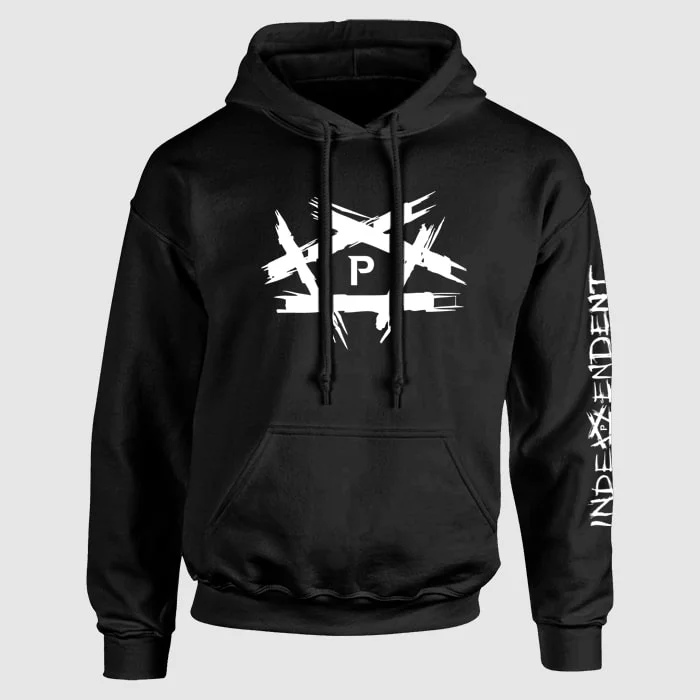 The Pentagon Hoodie - (BLACK) Art Music Culture Los Angeles