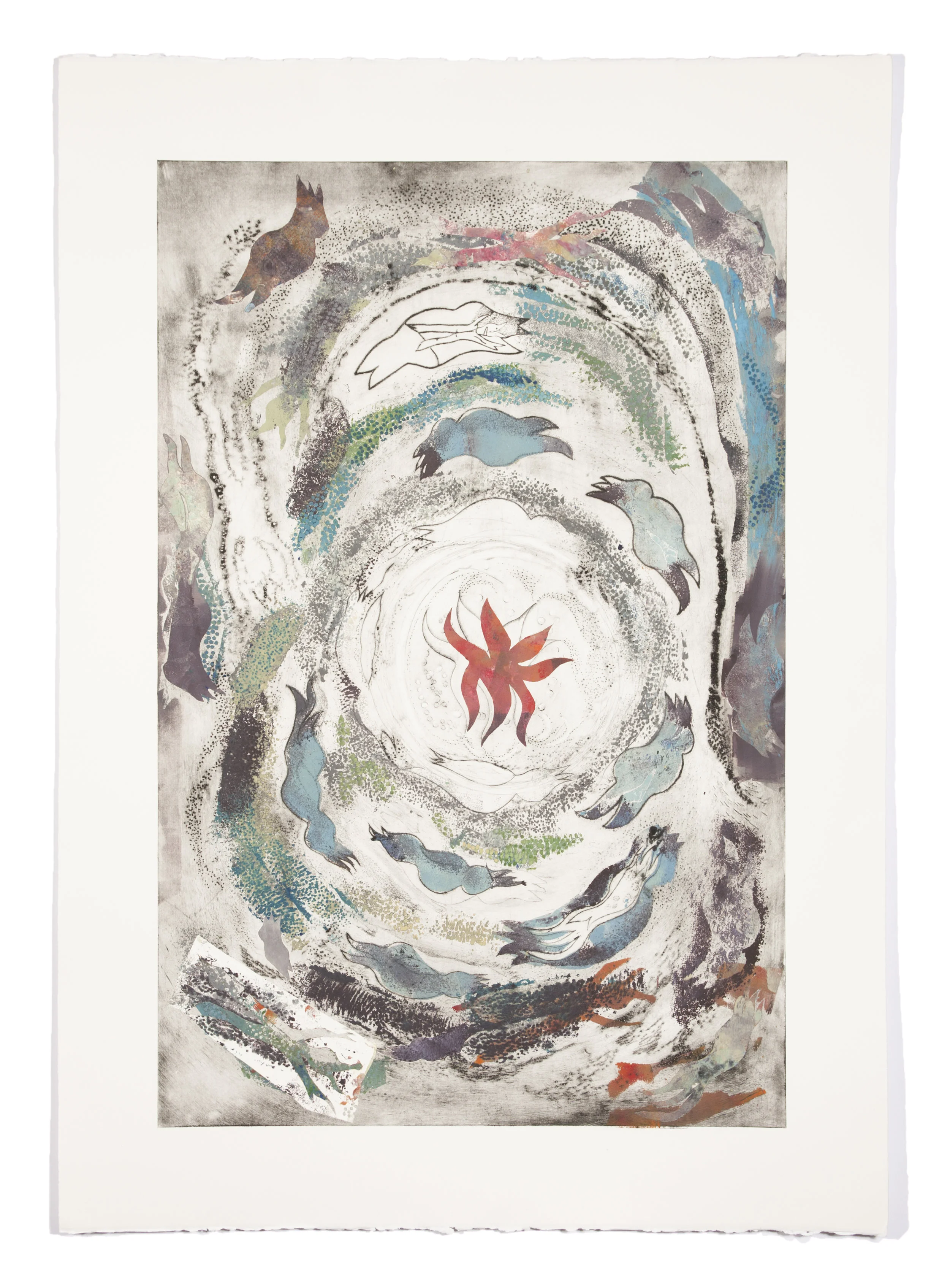 Image: 33.5 x 21.9 inches Paper: 41.6 x 29.5 inches © Carol Morrison