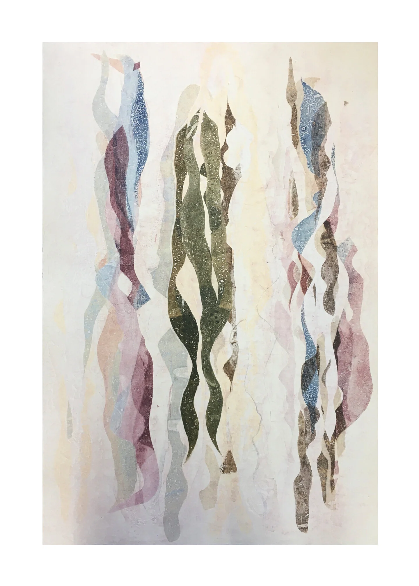  THE HARLEQUIN SERIES Collagraph: Edition Variable II/IV Image: 20 inches x 30 inches Paper: 20 inches x 30 inches Printed by Kathy Caraccio Printmaking Studio ©2020 Carol Morrison 