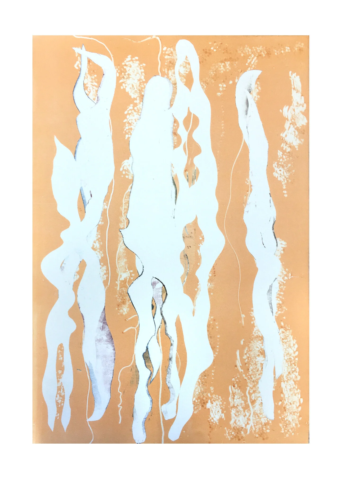  THE HARLEQUIN SERIES - SOLD Collagraph: Edition Variable III/IV Image: 20 inches x 30 inches Paper: 20 inches x 30 inches Printed by Kathy Caraccio Printmaking Studio ©2020 Carol Morrison 