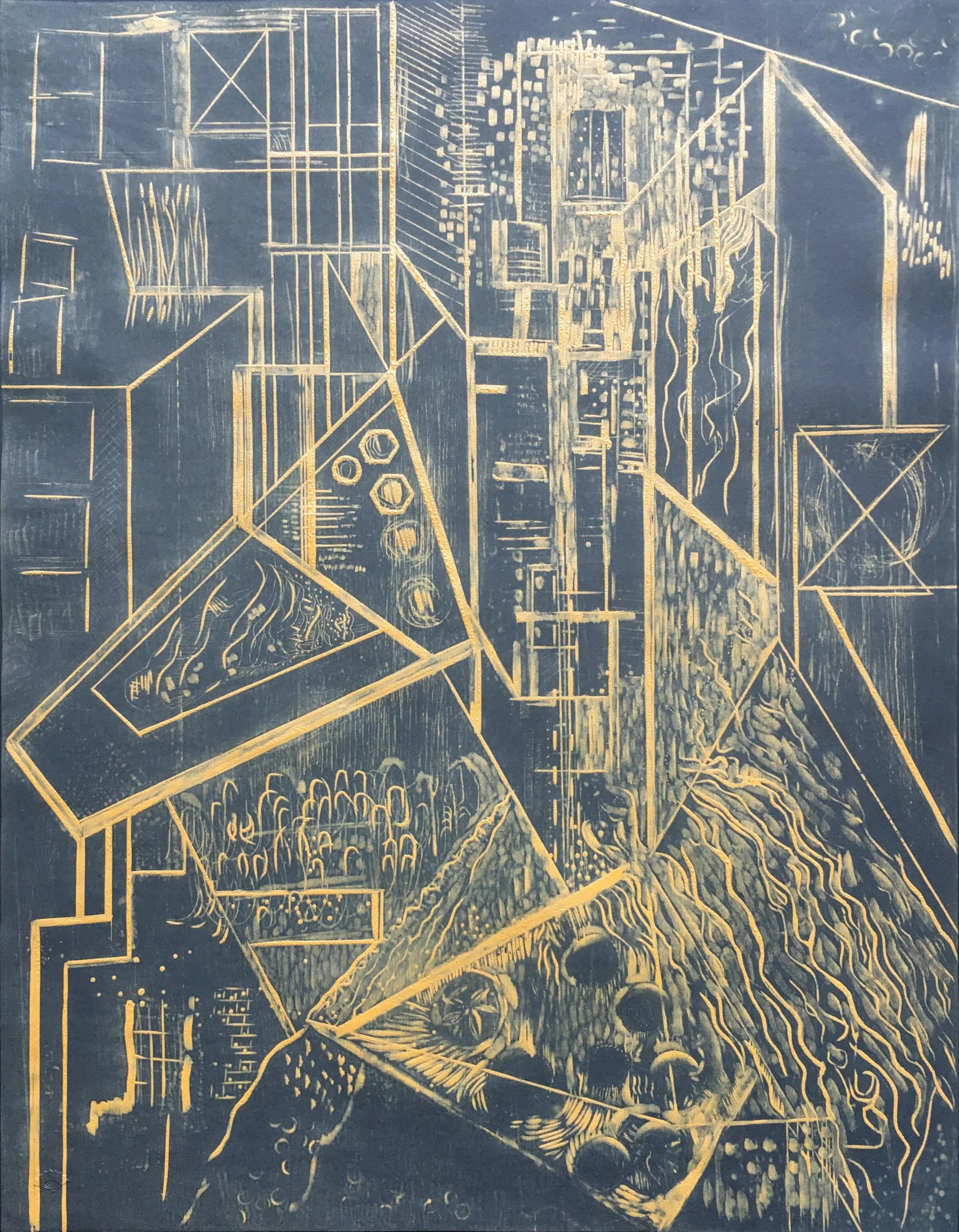 URBAN LINES, NATURAL CURRENTS: CARVING A DIALOGUE IN WOOD