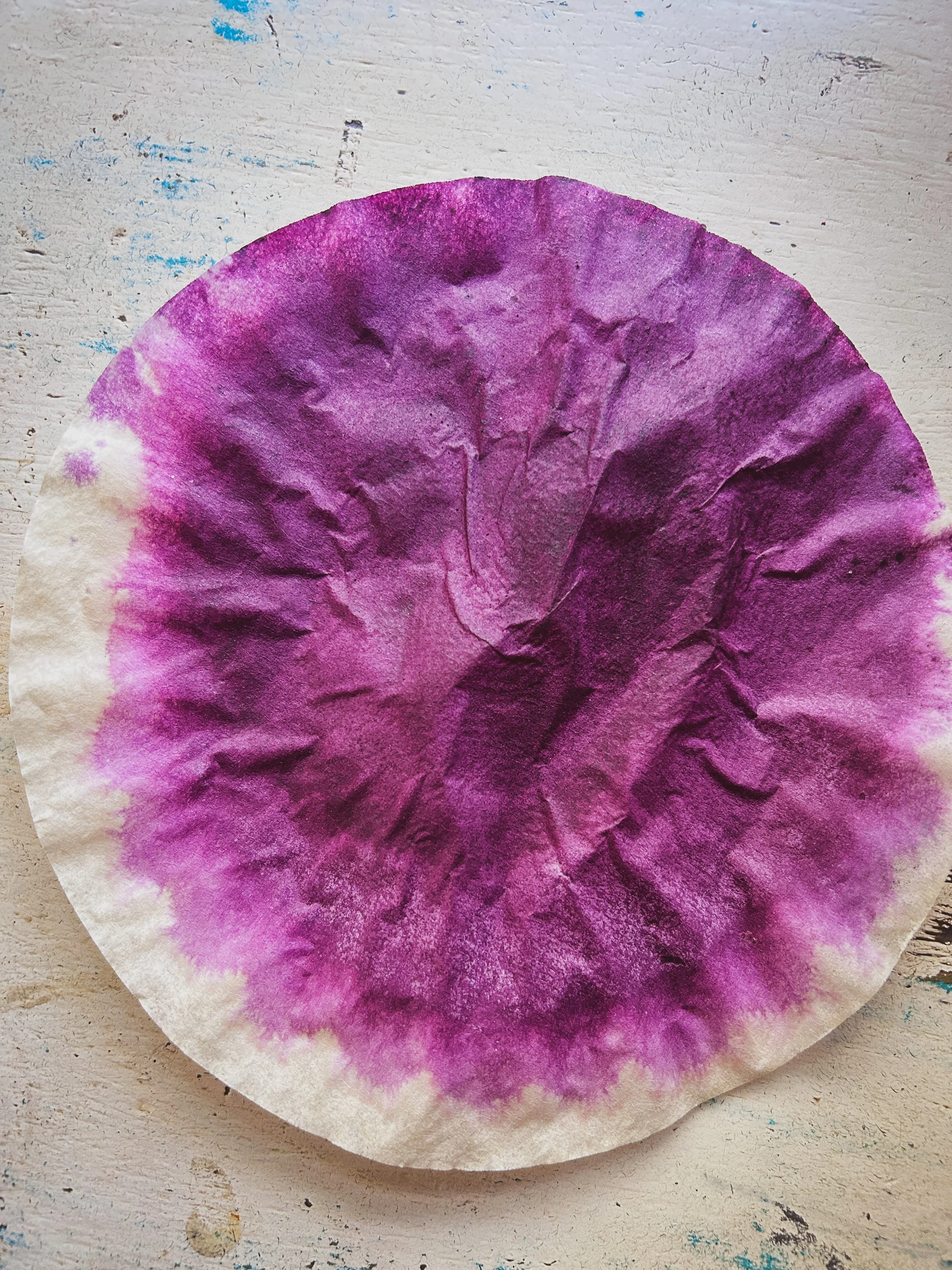 Concord grape Ink remnants