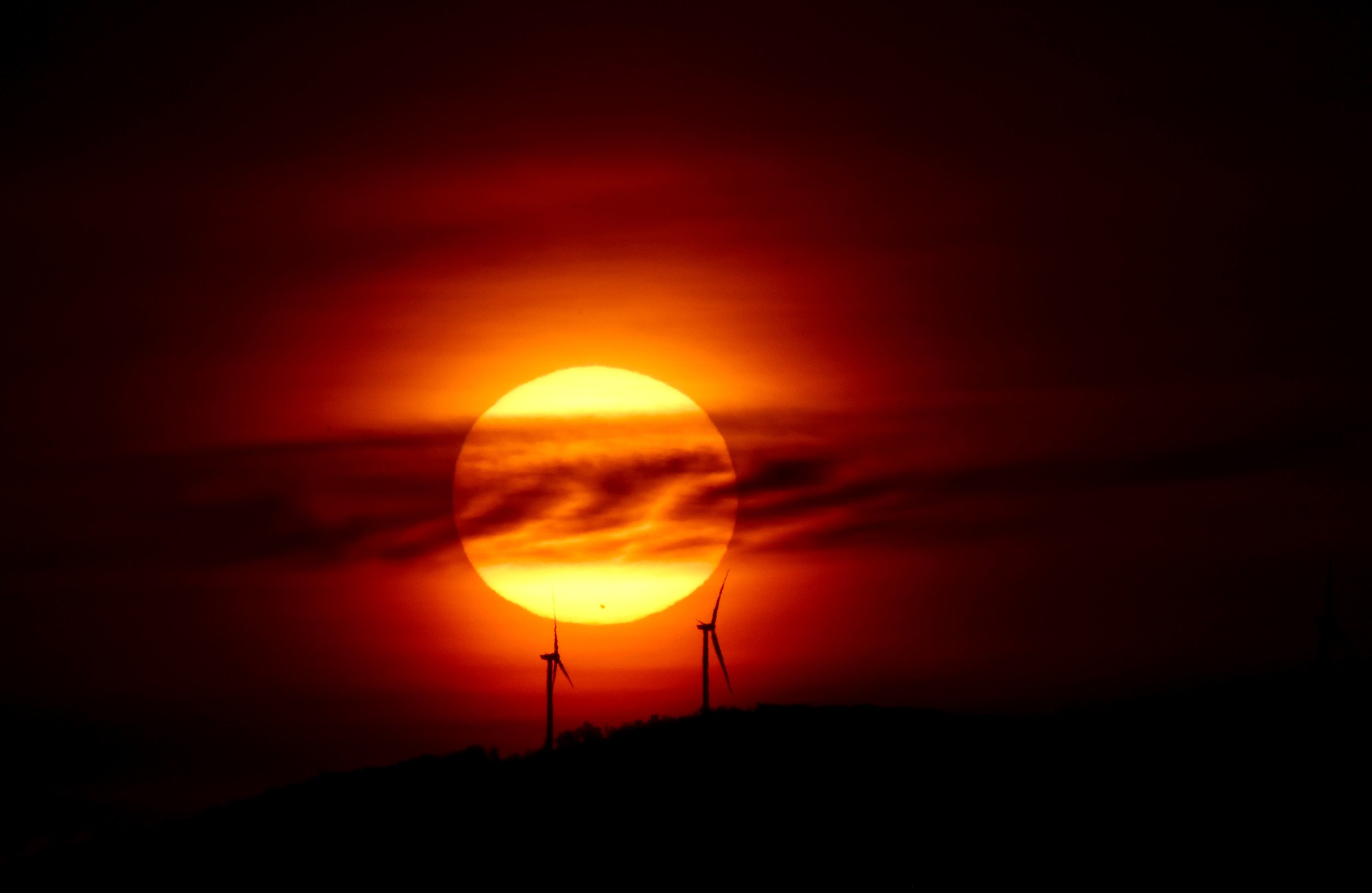 Wind Turbines at Sunrise_1