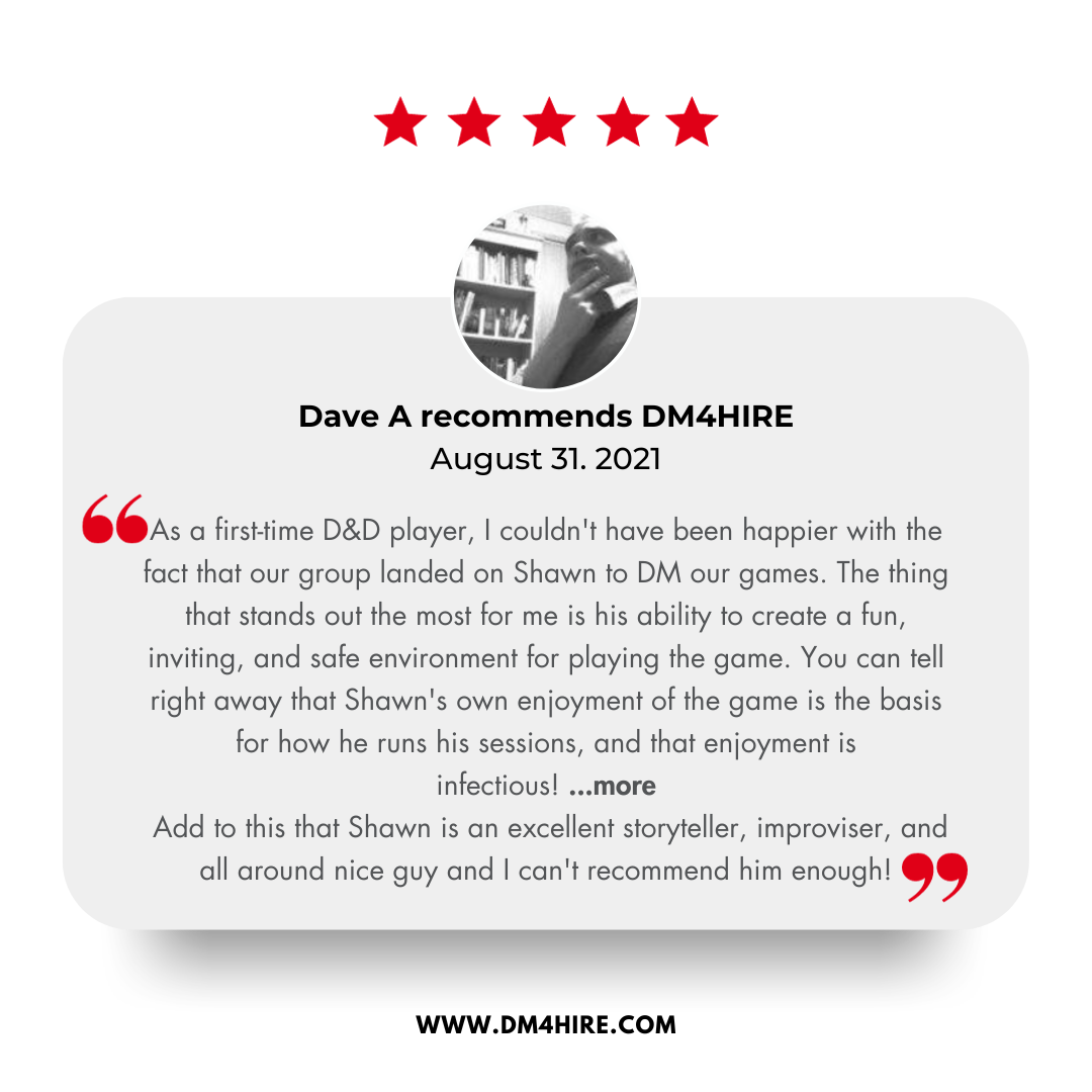 Dave A  recommends DM4HIRE.