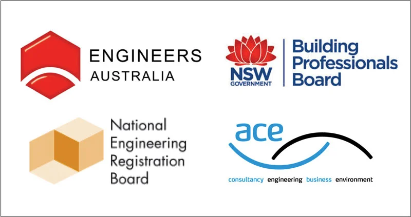 Our engineers are recognised by these professional institutions.