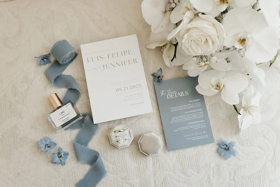 Wedding morning details for Luis-Felipe and Jennifer. It was the most perfect day. ☀️❤️

Planning &amp; Design: Jodie w/ @aislereadyevents 
Venue: @thegriffinhouse 
Photography: @anniezavphoto 
Content Creator: @onlyimaginecontent 
Florist: @blumpdx 