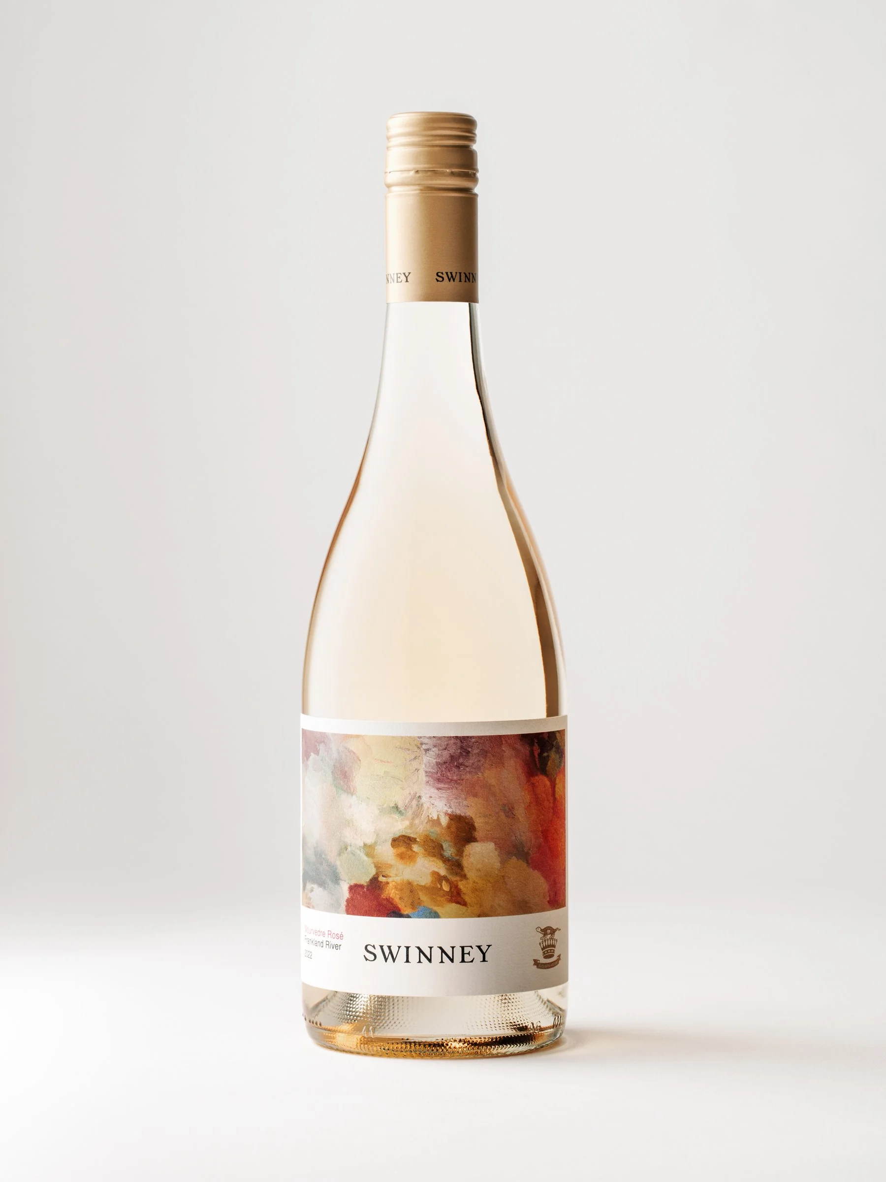 Swinney Rosé Wine Label Design