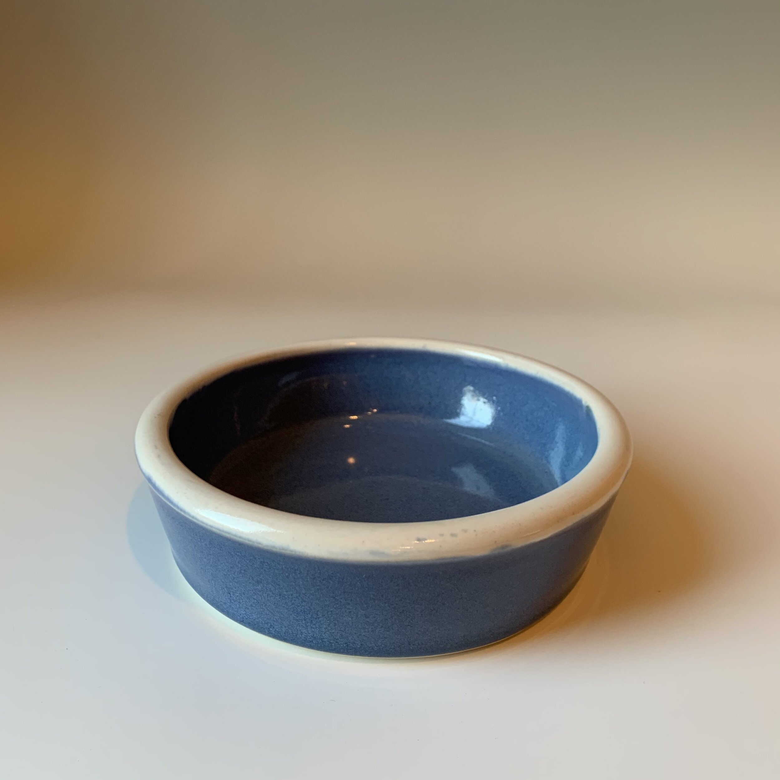 Small Blue Dog Bowl