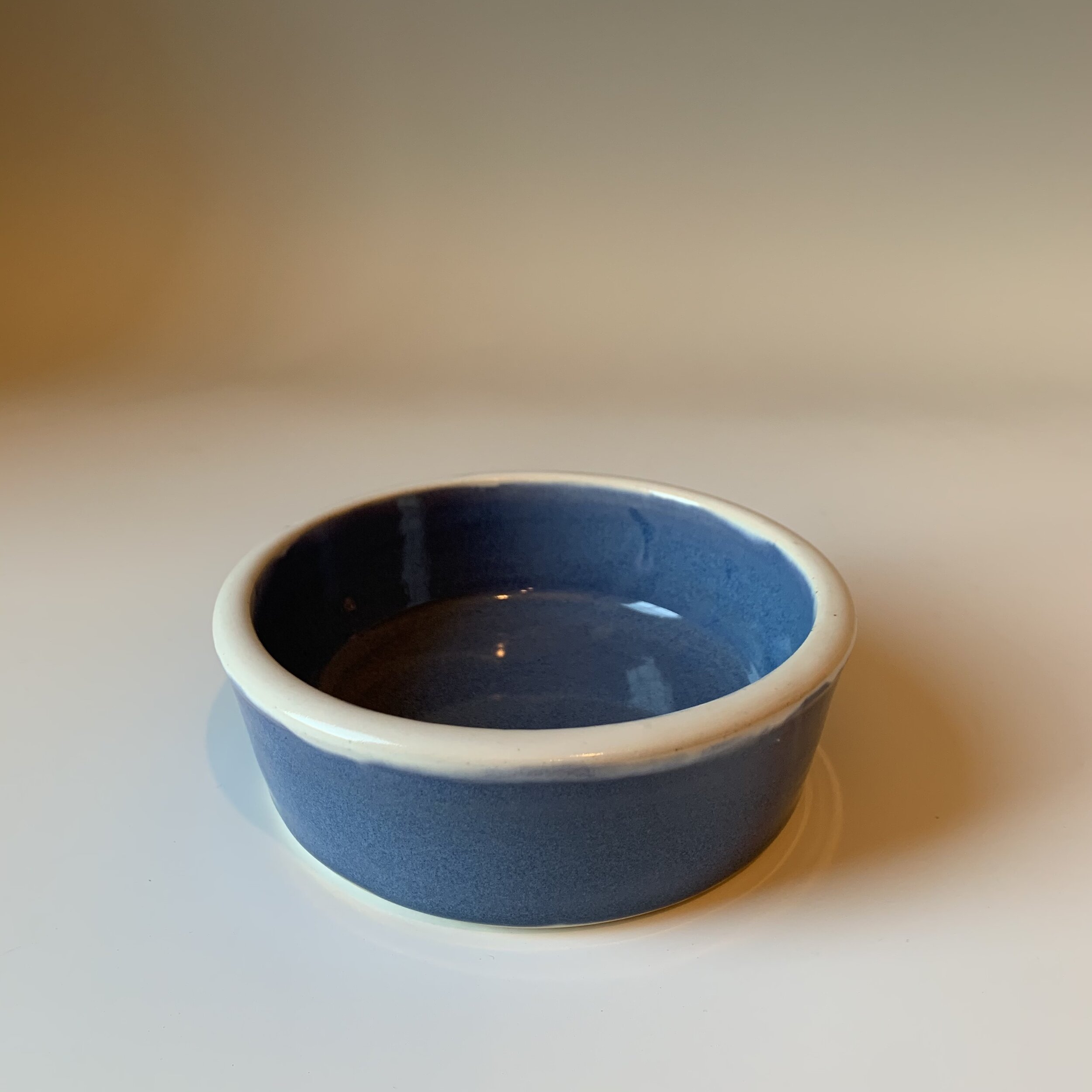 Small Blue Dog Bowl - b