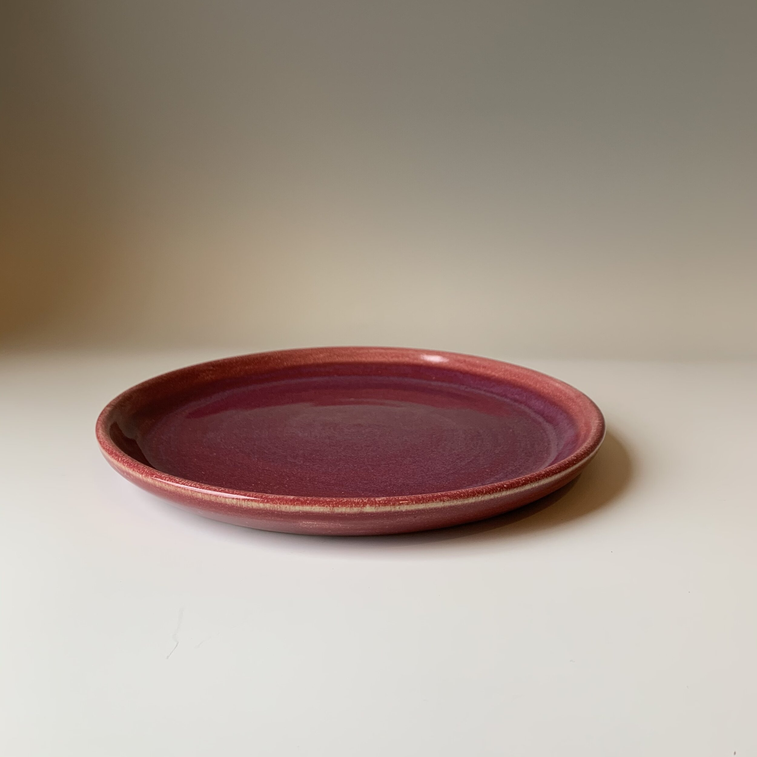 Serving Plate Red