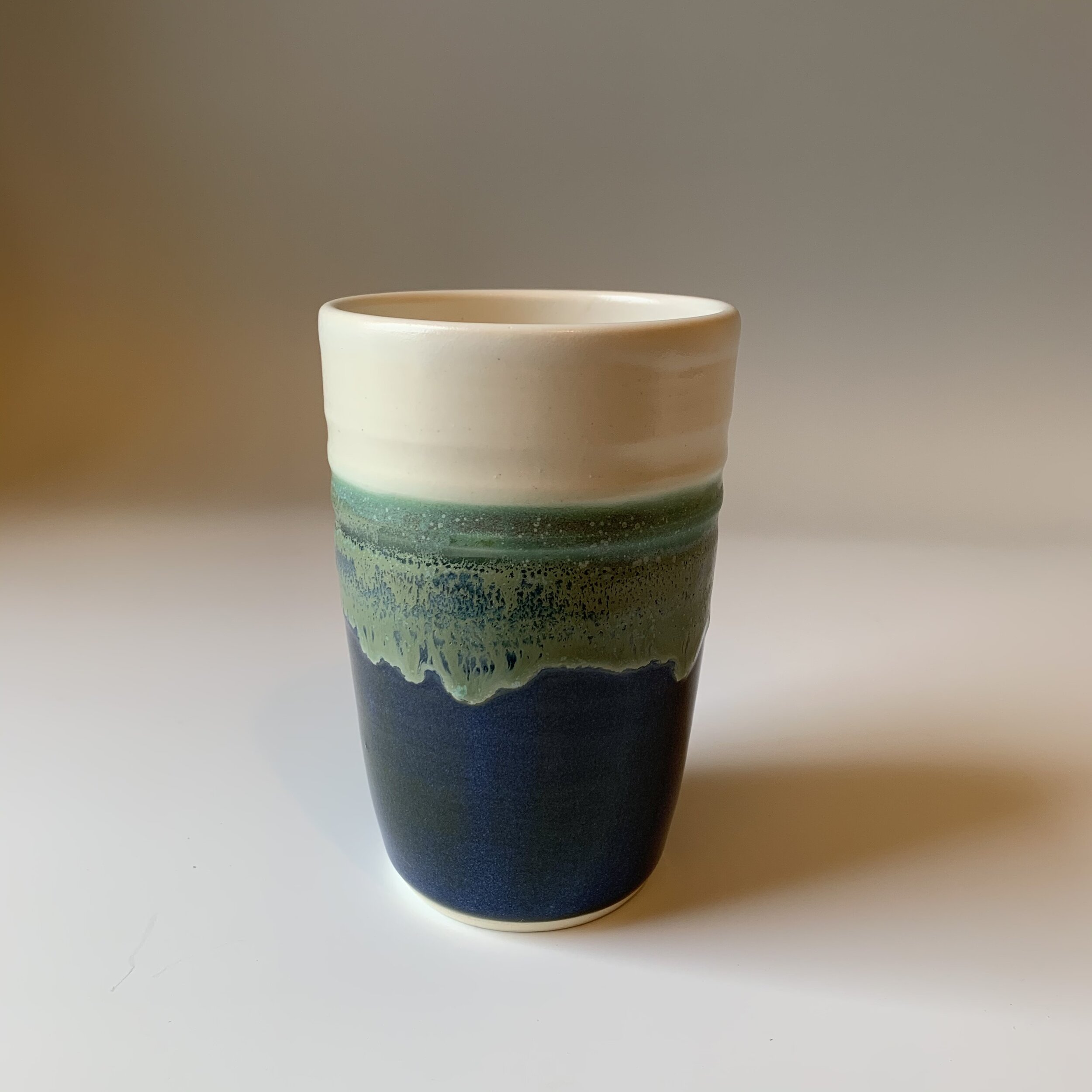 Ocean Tumbler with Ridges