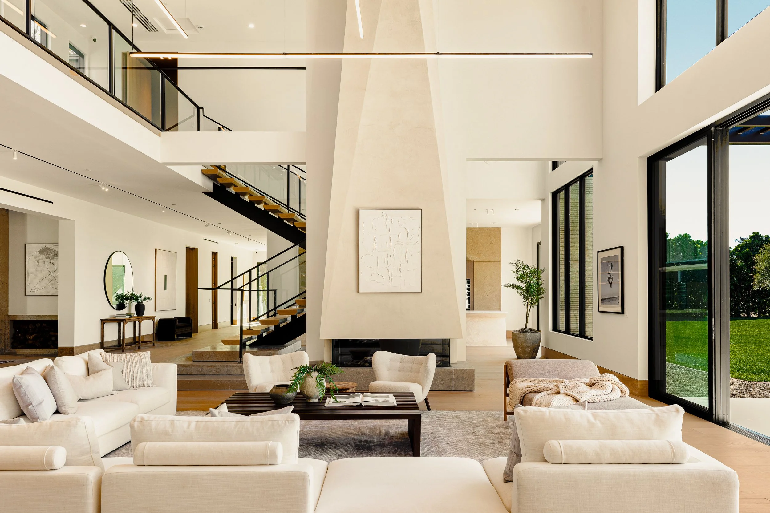 Los Angeles interior design photography of a design-forward residential interior.