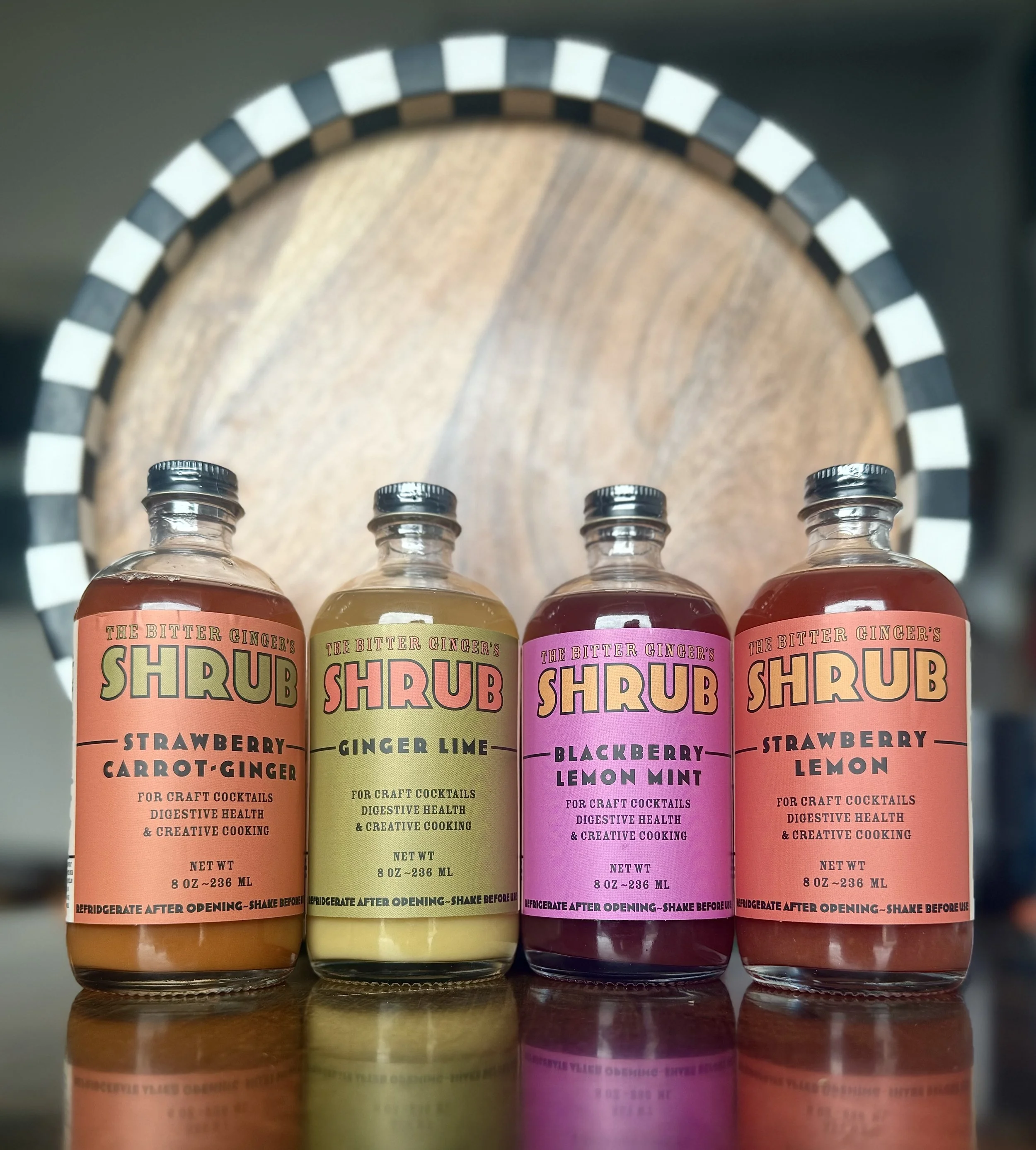 Bitter Ginger Shrub Sample Pack