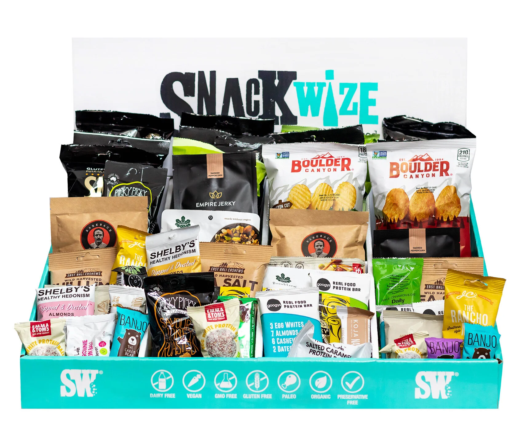 Monthly Snack Subscription Box Healthy Snack Subscription Snackwize