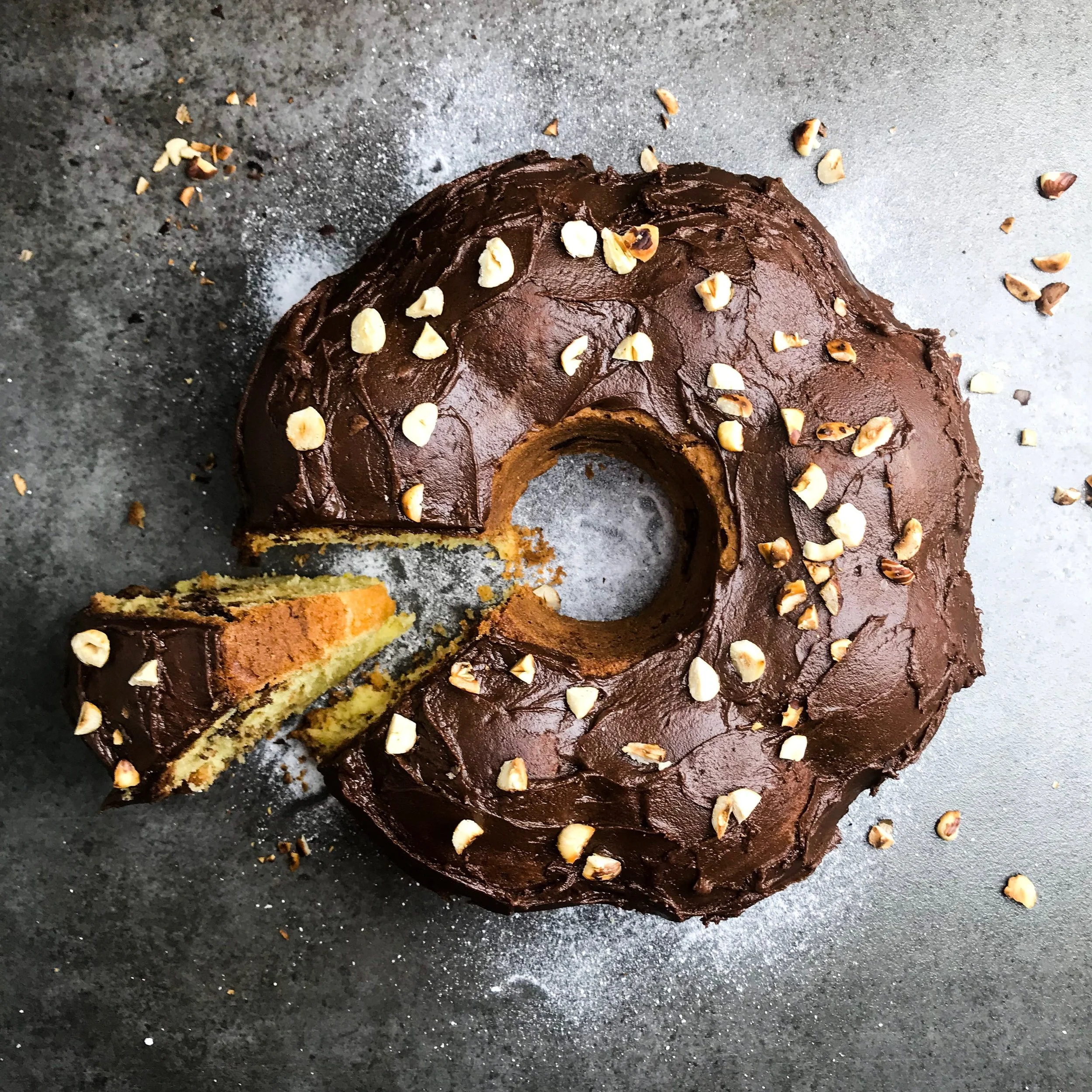 Ellenállhatatlan nutellás kuglóf 