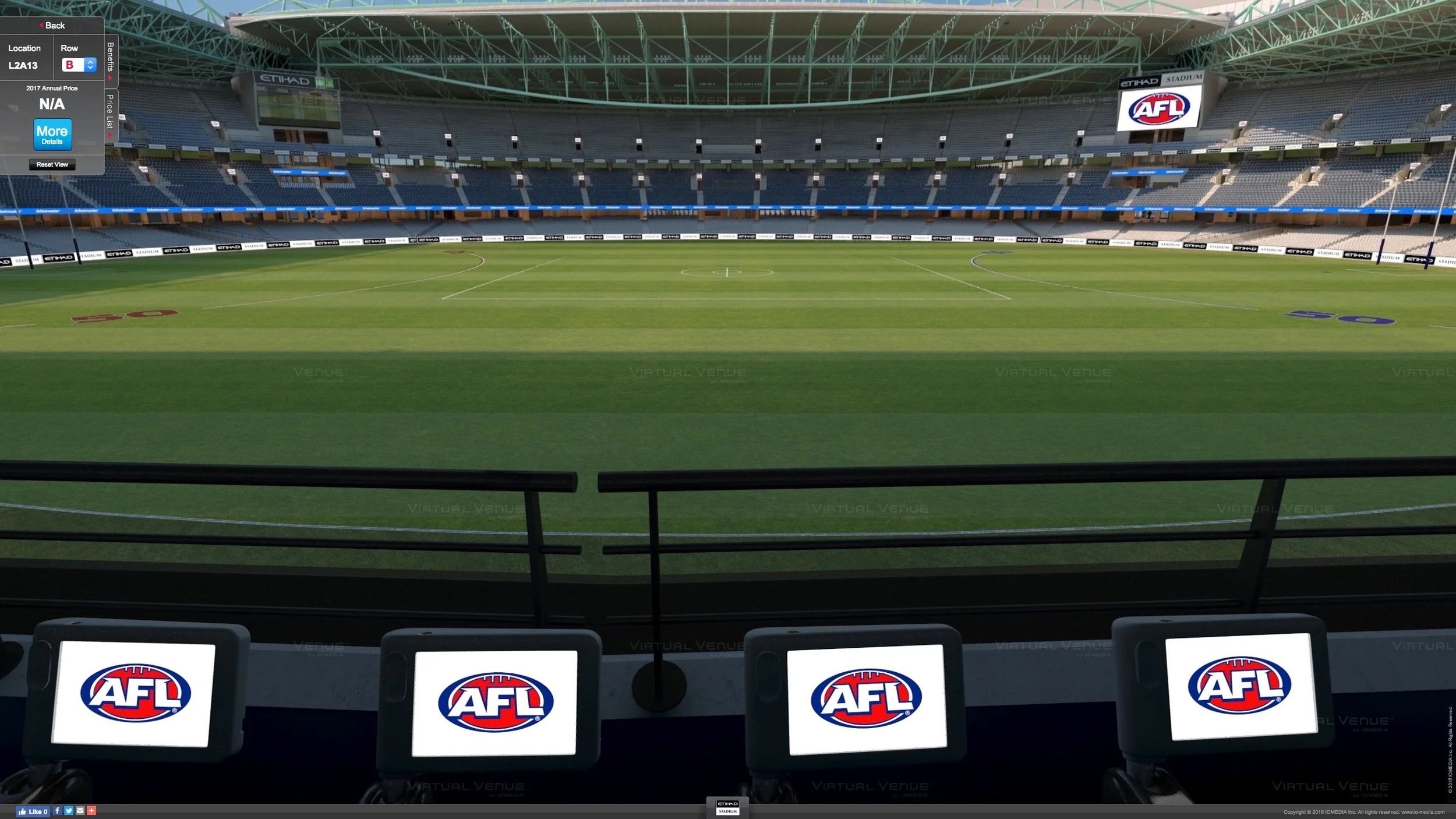 Essendon v St Kilda Marvel Stadium Level 2 AFL tickets