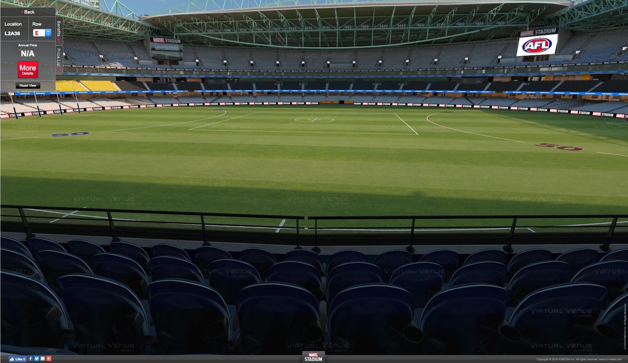 North Melbourne v Hawthorn Marvel Stadium Centre Wing AFL tickets