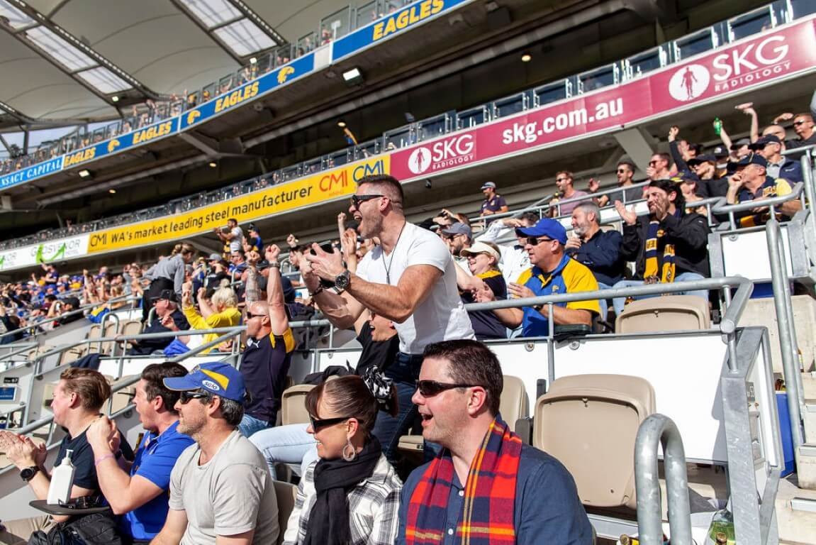 2025 Optus Stadium AFL Tickets West Coast Open Air Corporate Boxes