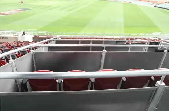 Adelaide Oval Open Air Box ticket seat view.webp