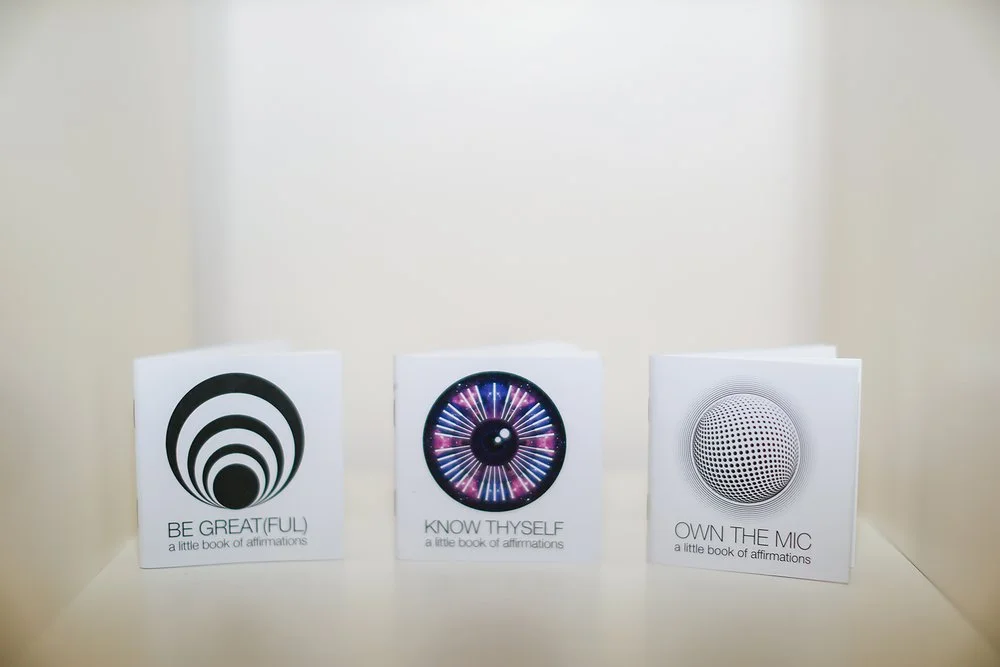 THE TRILOGY | A COLLECTION OF LITTLE BOOKS OF AFFIRMATIONS: BE GREATFUL + KNOW THYSELF + OWN THE MIC