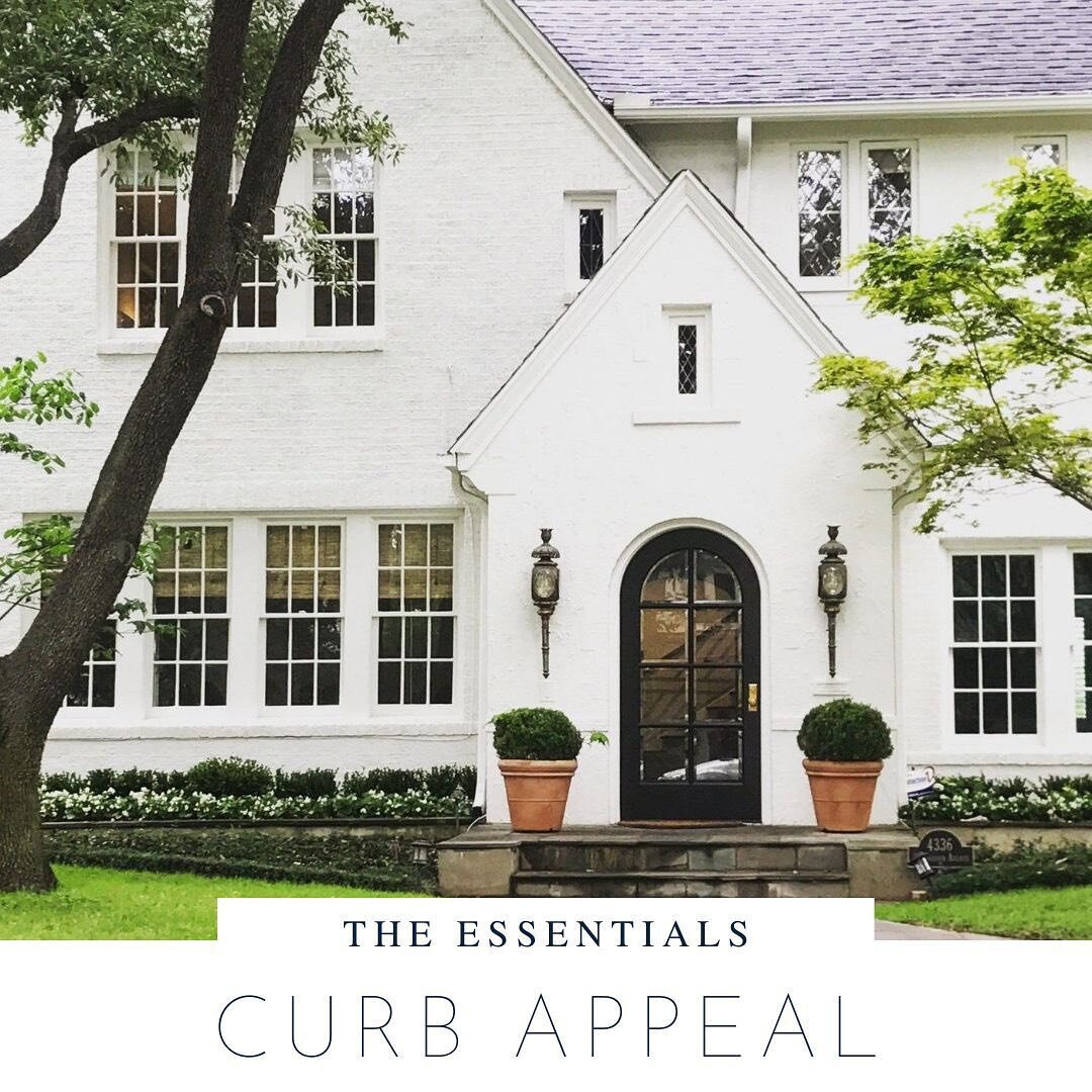 [The Essentials]  Curb Appeal

✔ Swipe to see my faves.
✔ Click my #linkinbio to shop. 
✔ Save this post so you can find it later!

Whether you're selling your home and want top dollar or just want a beautiful house to come home to, start at the stre