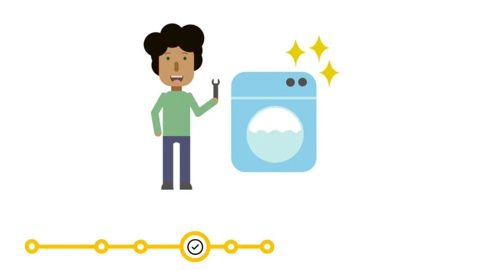  And in no time, Owen’s machines are good to go. 