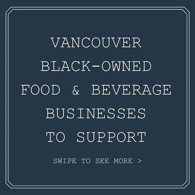 **UPDATE**⠀
⠀
It was brought to our attention that a couple of the restaurants on our list were not Black-owned. Here&rsquo;s the edited list. Thanks @earth2rae for bringing it to our attention. We are constantly learning and are trying to find credi