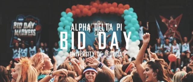 Alpha Delta Pi Bid Day 2018