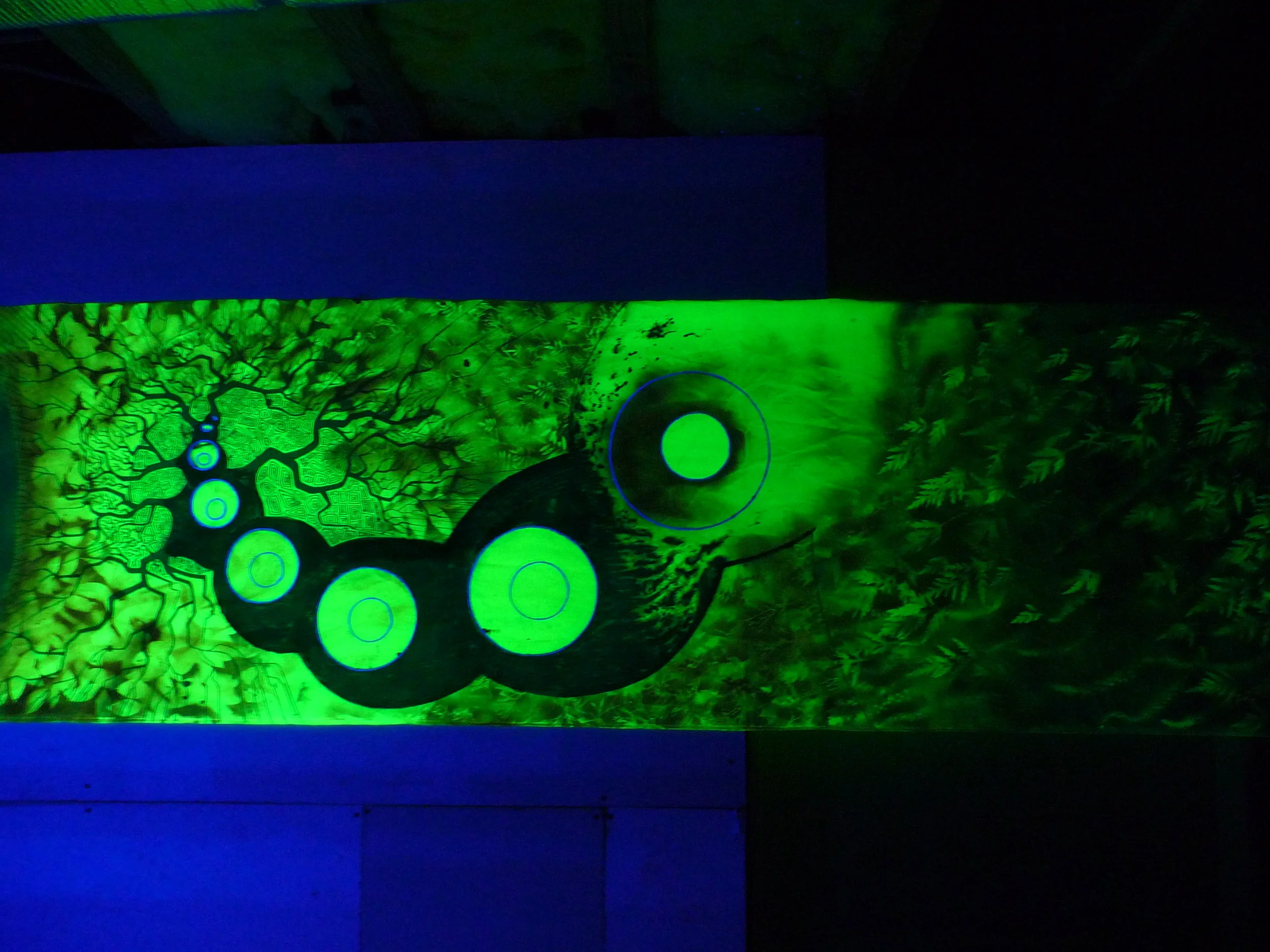 aaron long green fractal tapestry.JPG