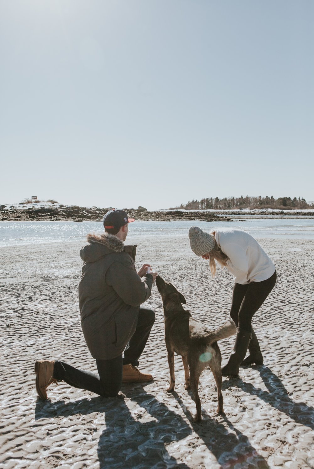Goose Rocks Beach Kennebunkport Maine Engagement Proposal 0 © Heidi Kirn Photography.jpg