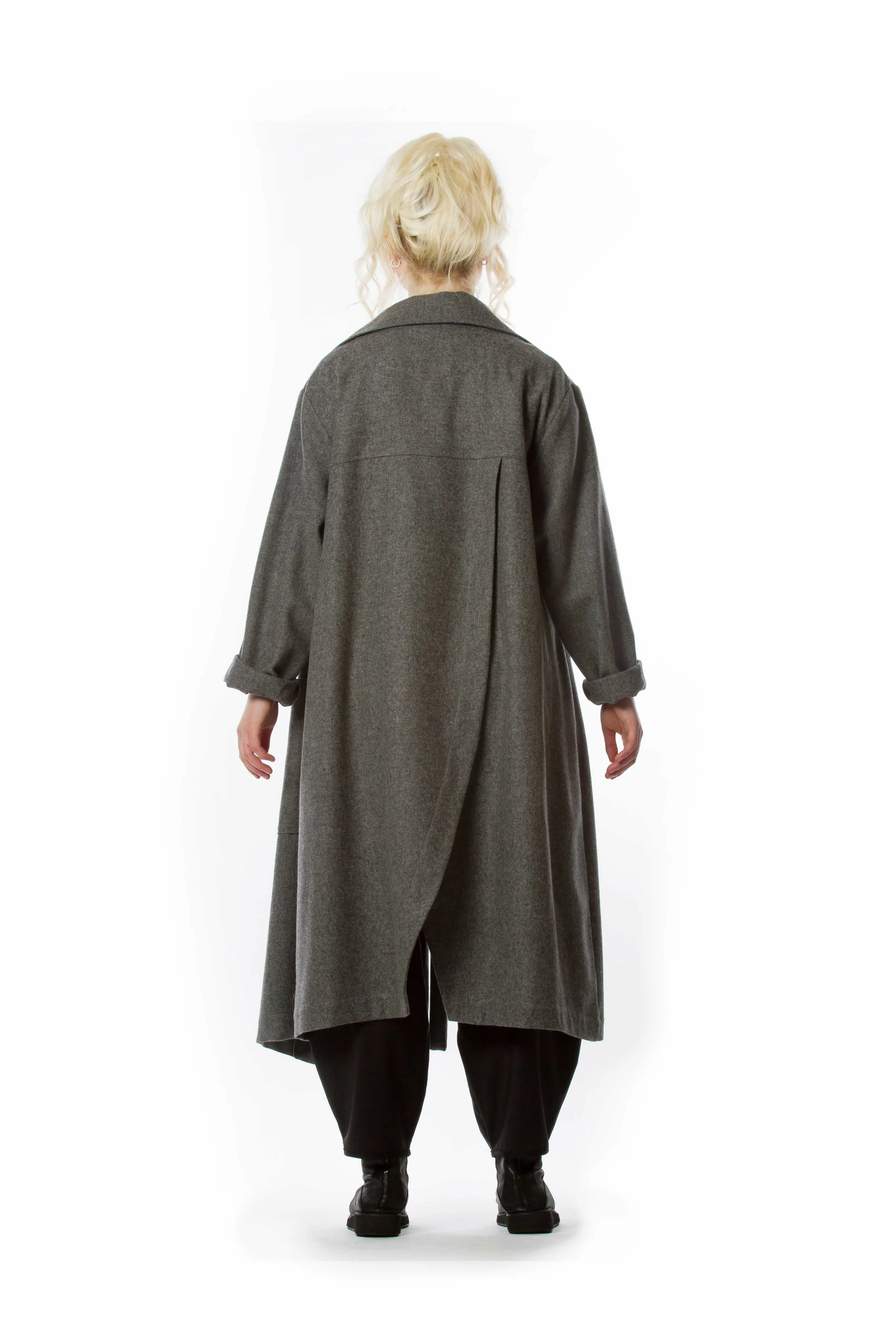 The Cupboard Diane Burkhardt Sagi Long X-Over Back Coat Essential Singlet Essential Silk Harmonie Pant Back.jpg