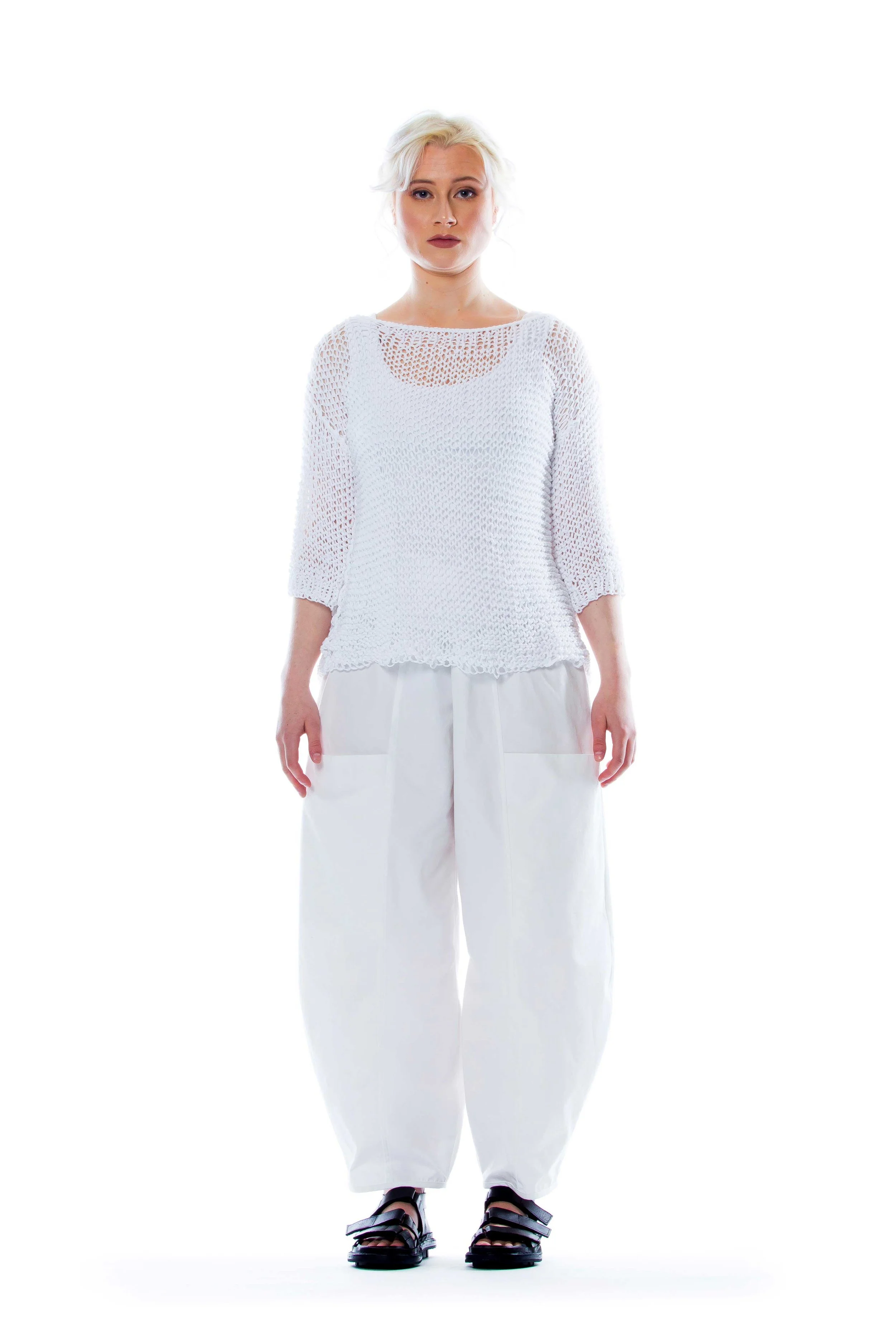 Diane Burkhardt | Cotton Handknit Sweater 