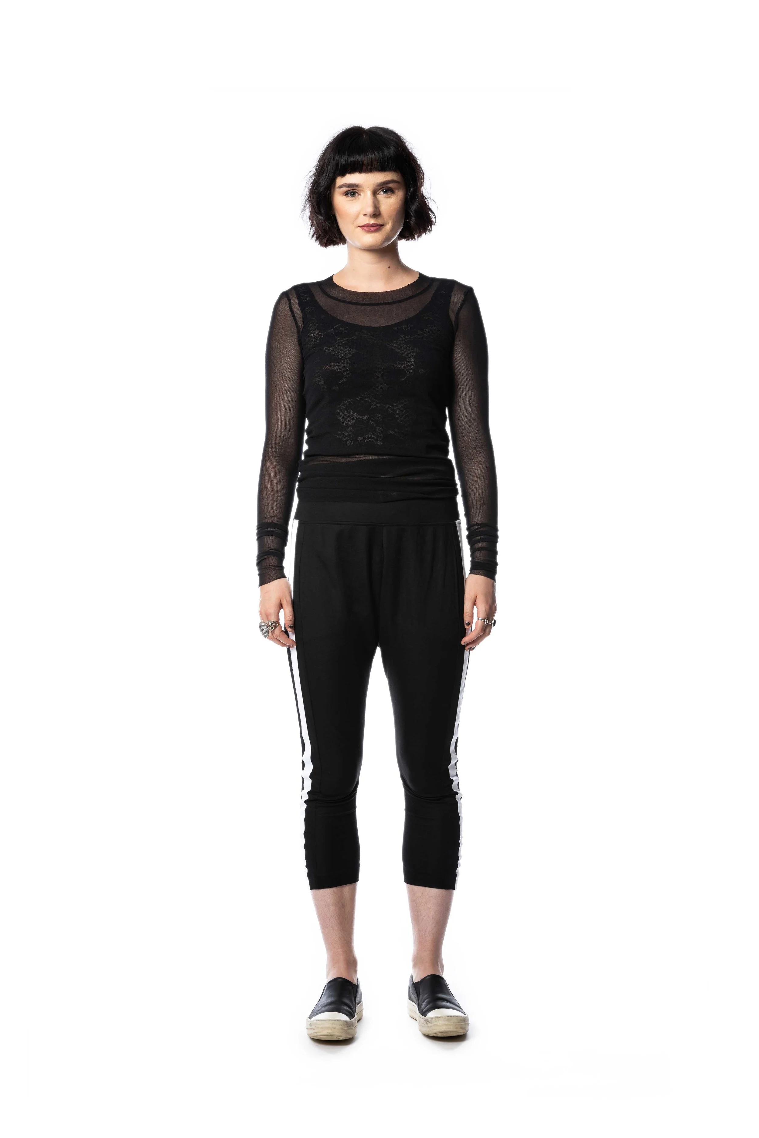 Diane Burkhardt | Essential Cotton Mesh Top